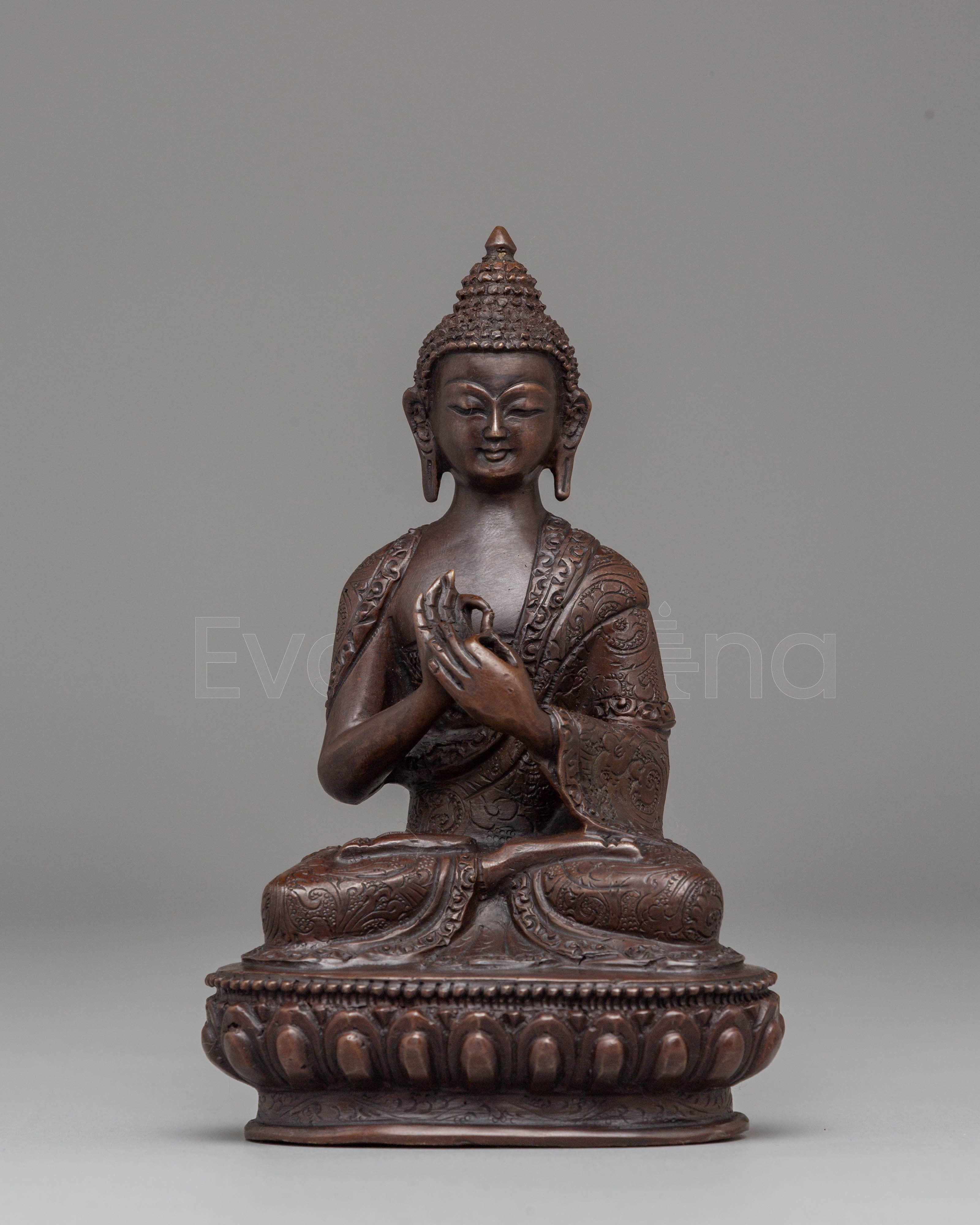 Copper Handcrafted Vairocana Sculpture