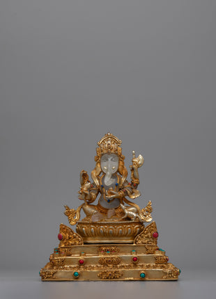 Elephant-Headed Ganesha Statue | God of Prosperity, Success, and New Beginnings