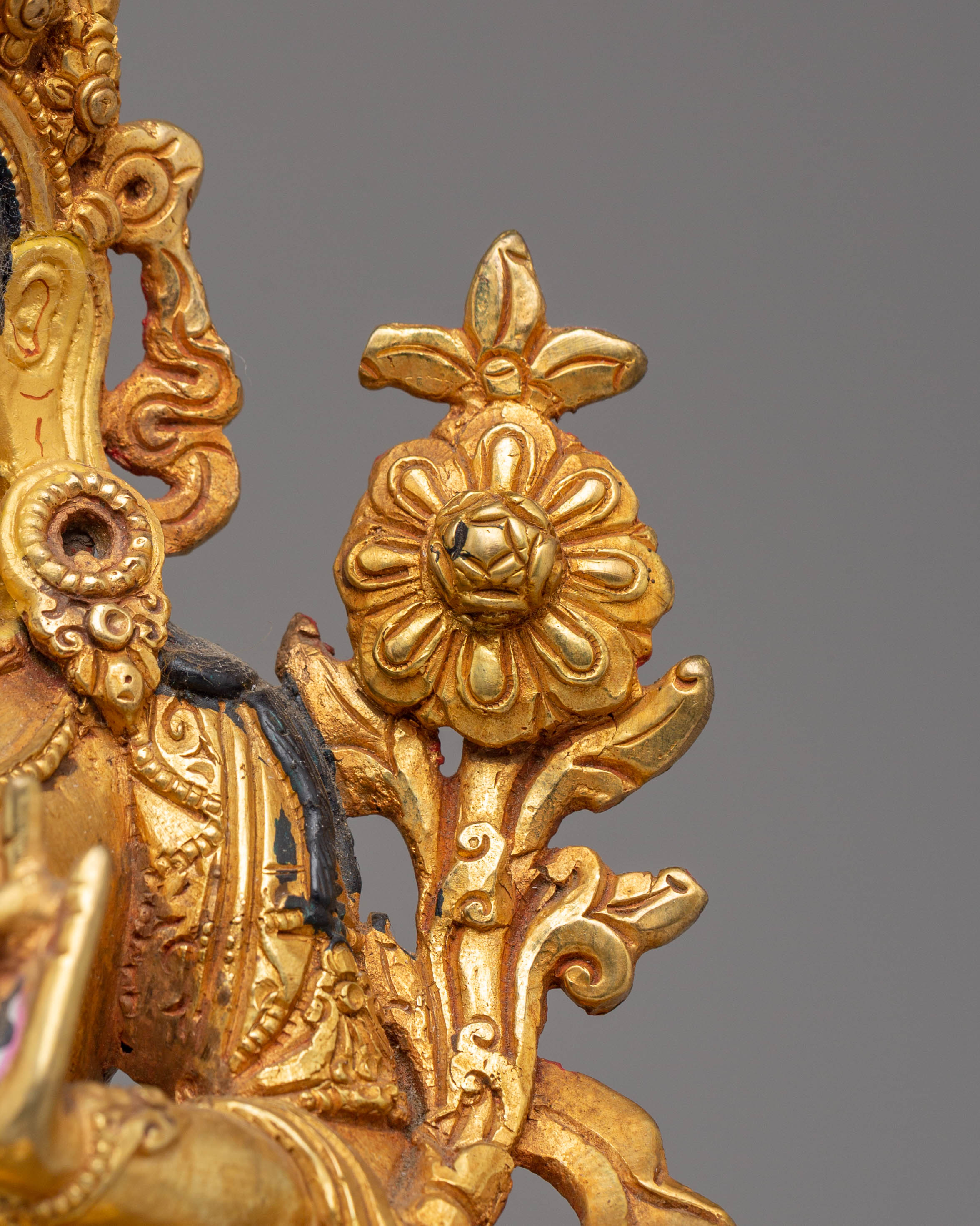 Handcrafted White Tara Sculpture for Decor  | A Symbol of Compassion