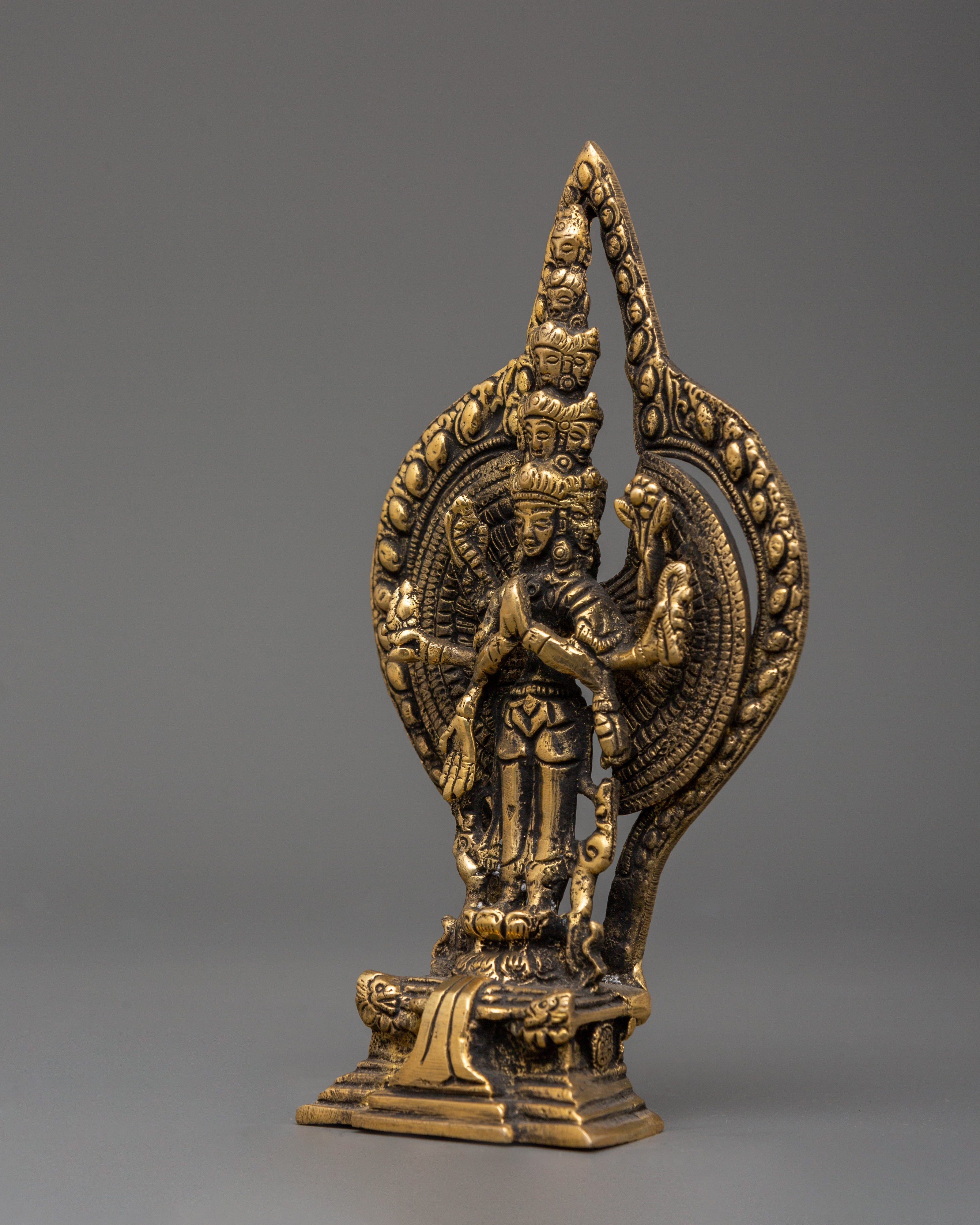 1000-Armed Chenresig Brass Statue | Avalokiteshvara Bodhisattva Sculpture