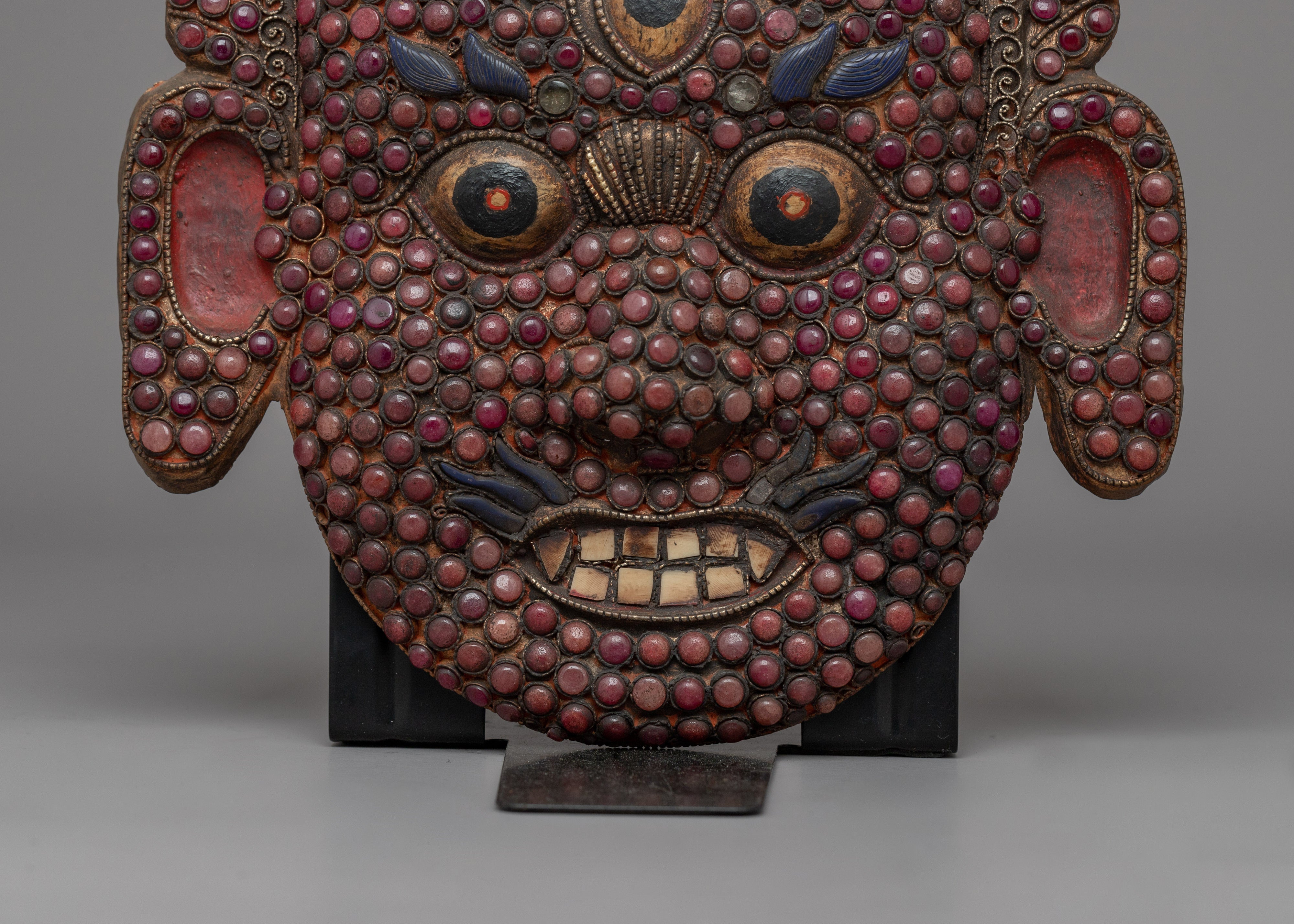 Handcrafted Tibetan Copper Mask | A Symbol of Protection, Power & Spiritual Energy