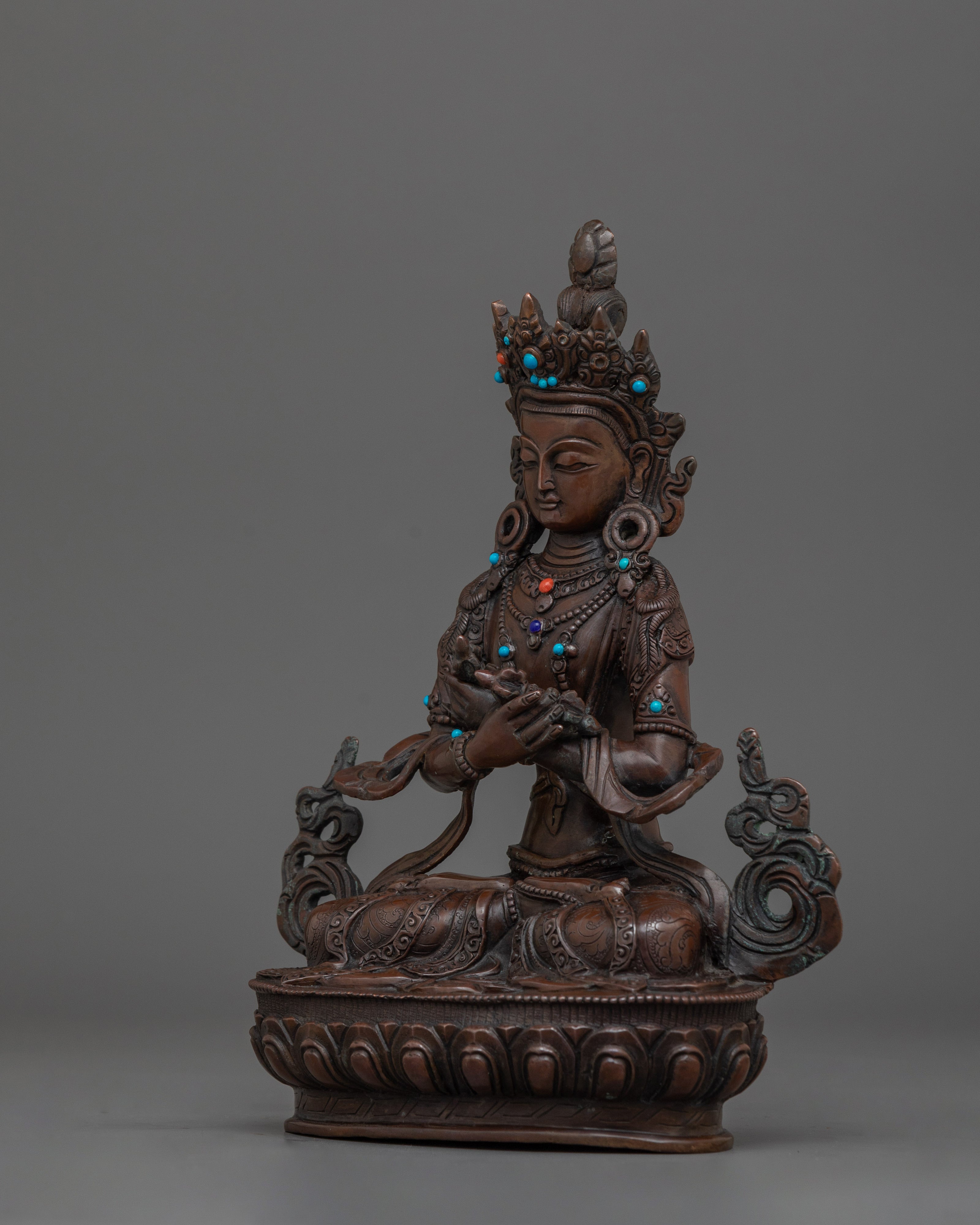 5.7 Inches Vajradhara Statue  |The Primordial Buddha of Ultimate Truth
