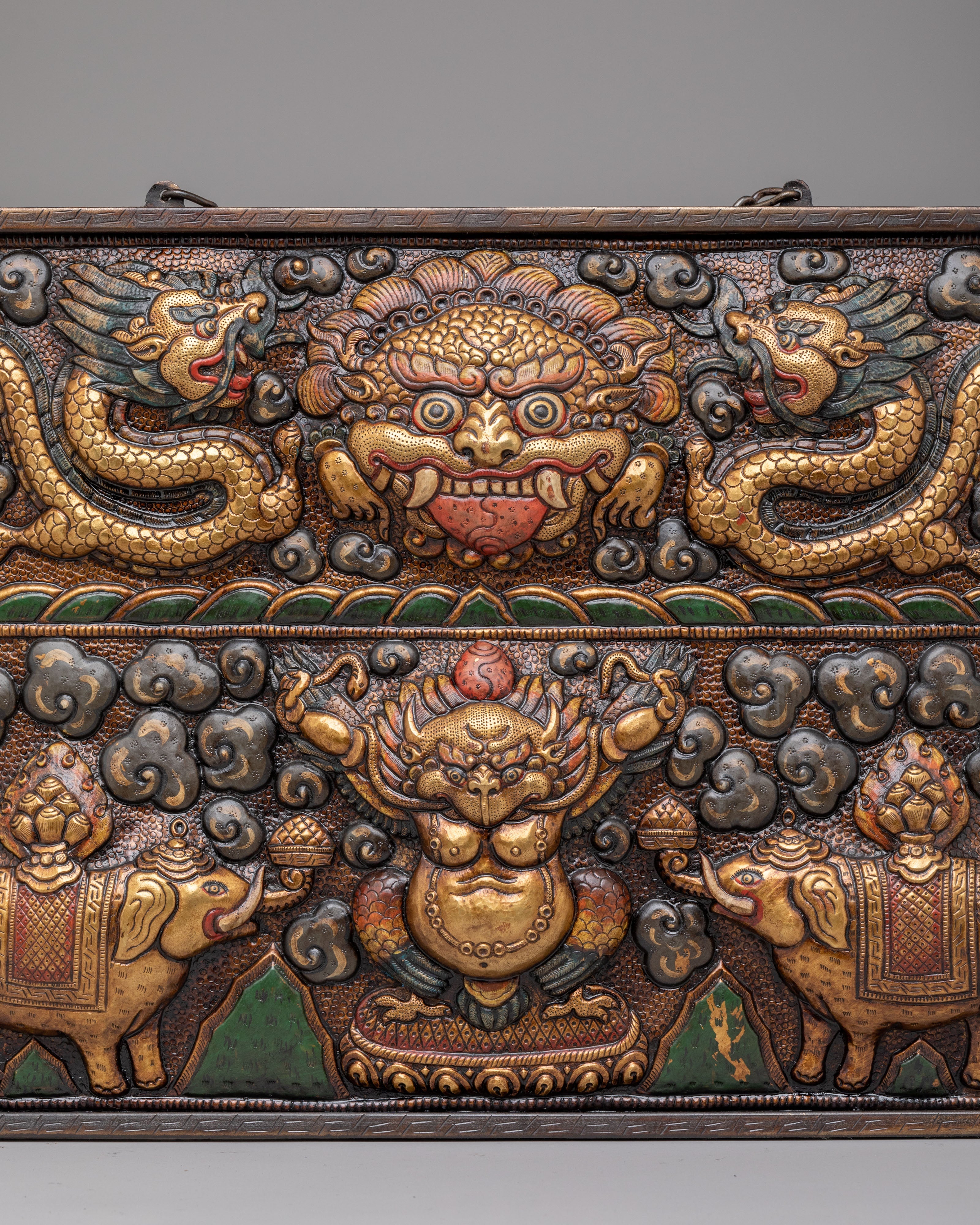Buddhist Cheppu Garuda Wall Hanging | Tibetan Buddhist Art