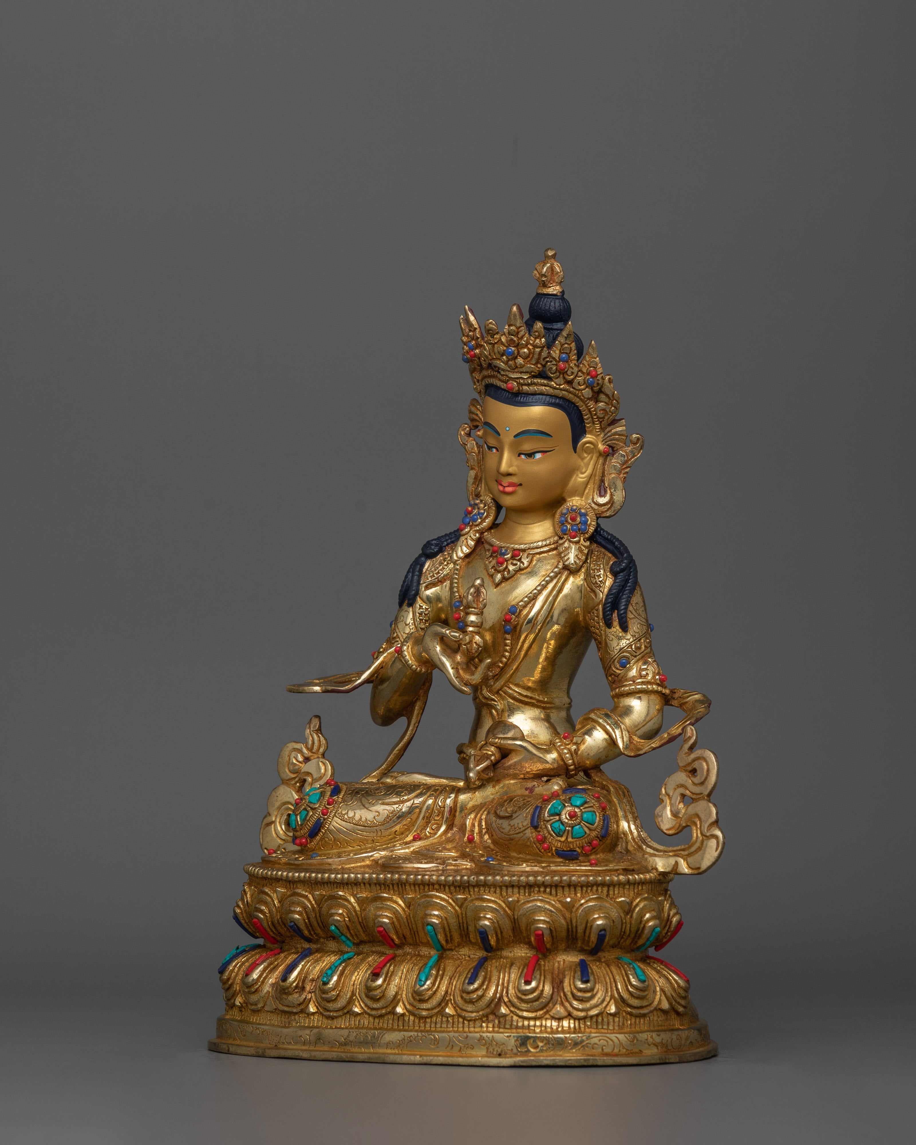 Skillfully Handcrafted Statue of Vajrasattva | The Diamond Being