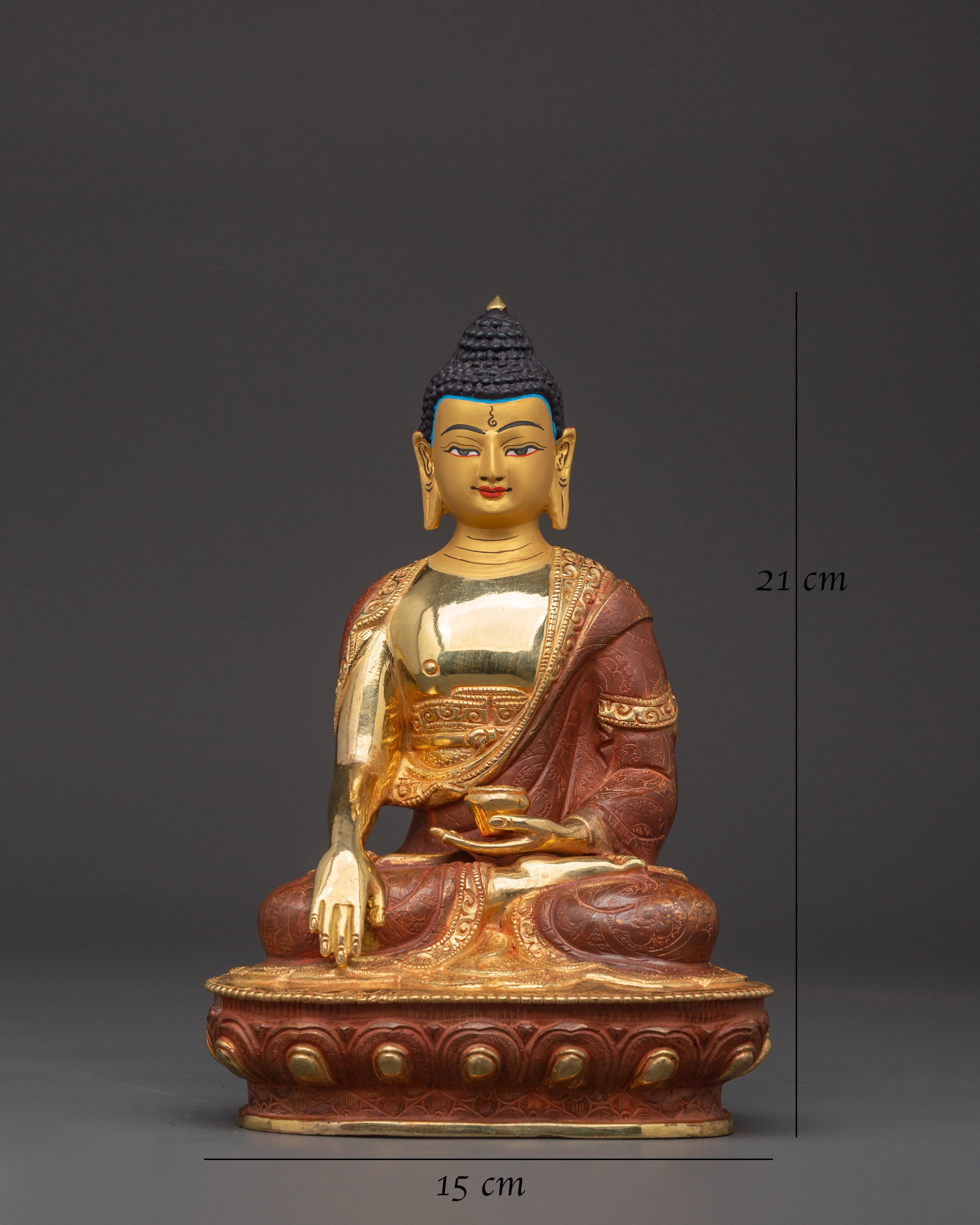 Handcrafted Shakyamuni Buddha Statue: The Enlightened Sage