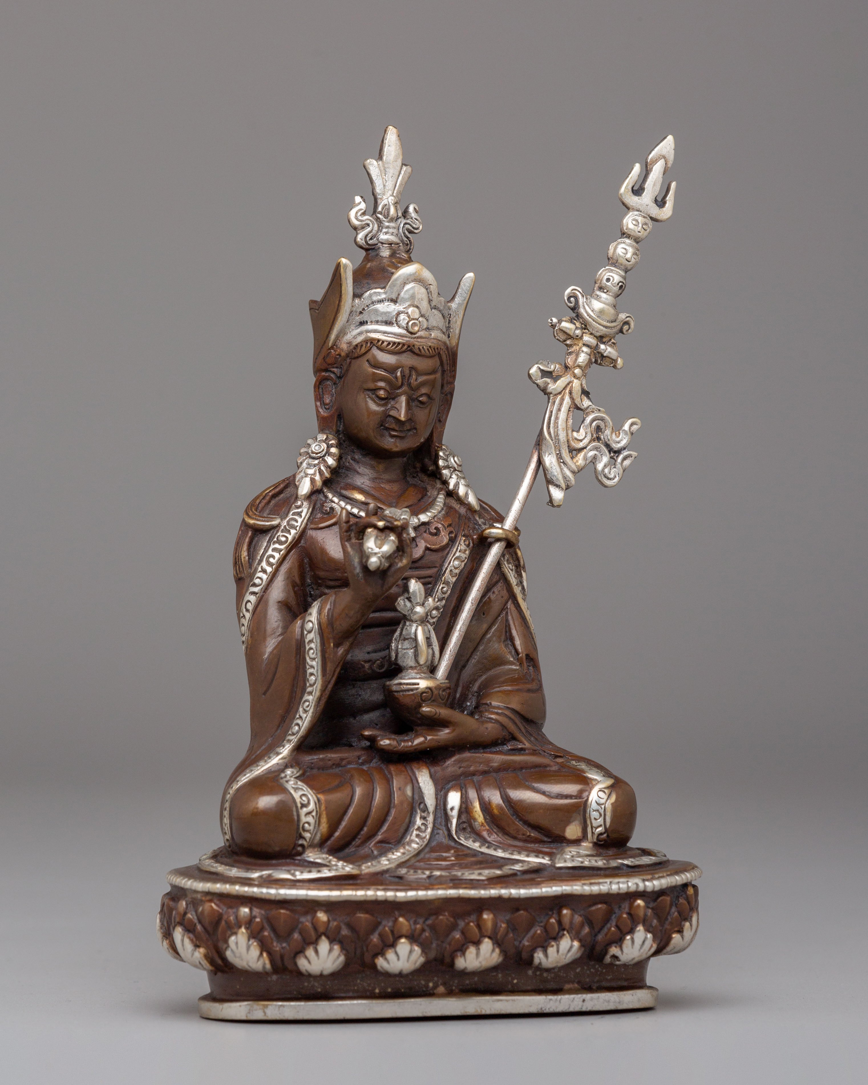 Sacred Handmade Guru Tsokye Dorje Statue | A Symbol of Wisdom and Protection