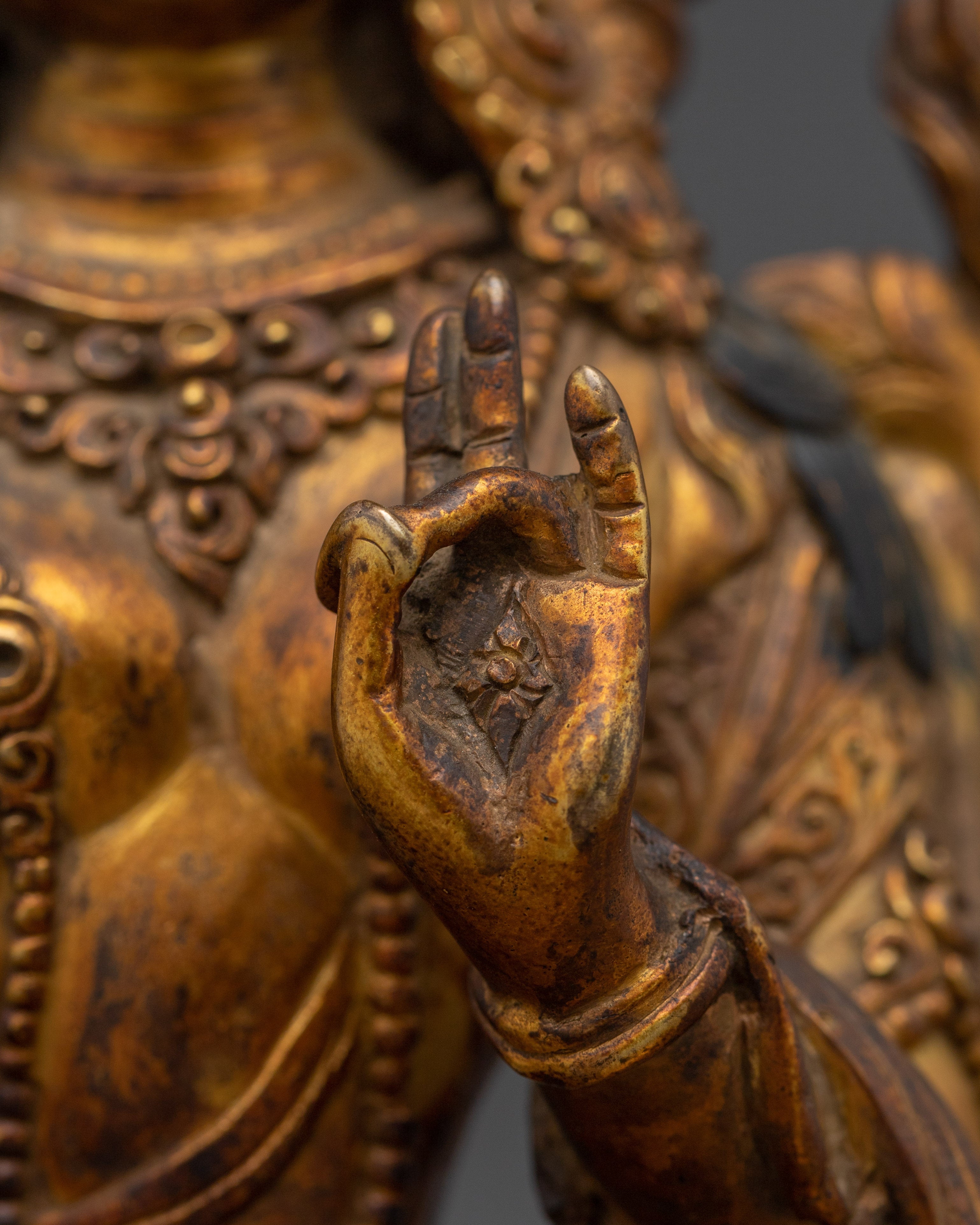 Sacred Green Tara Mother of Liberation | Handcrafted Nepali Meditation Altar Deity