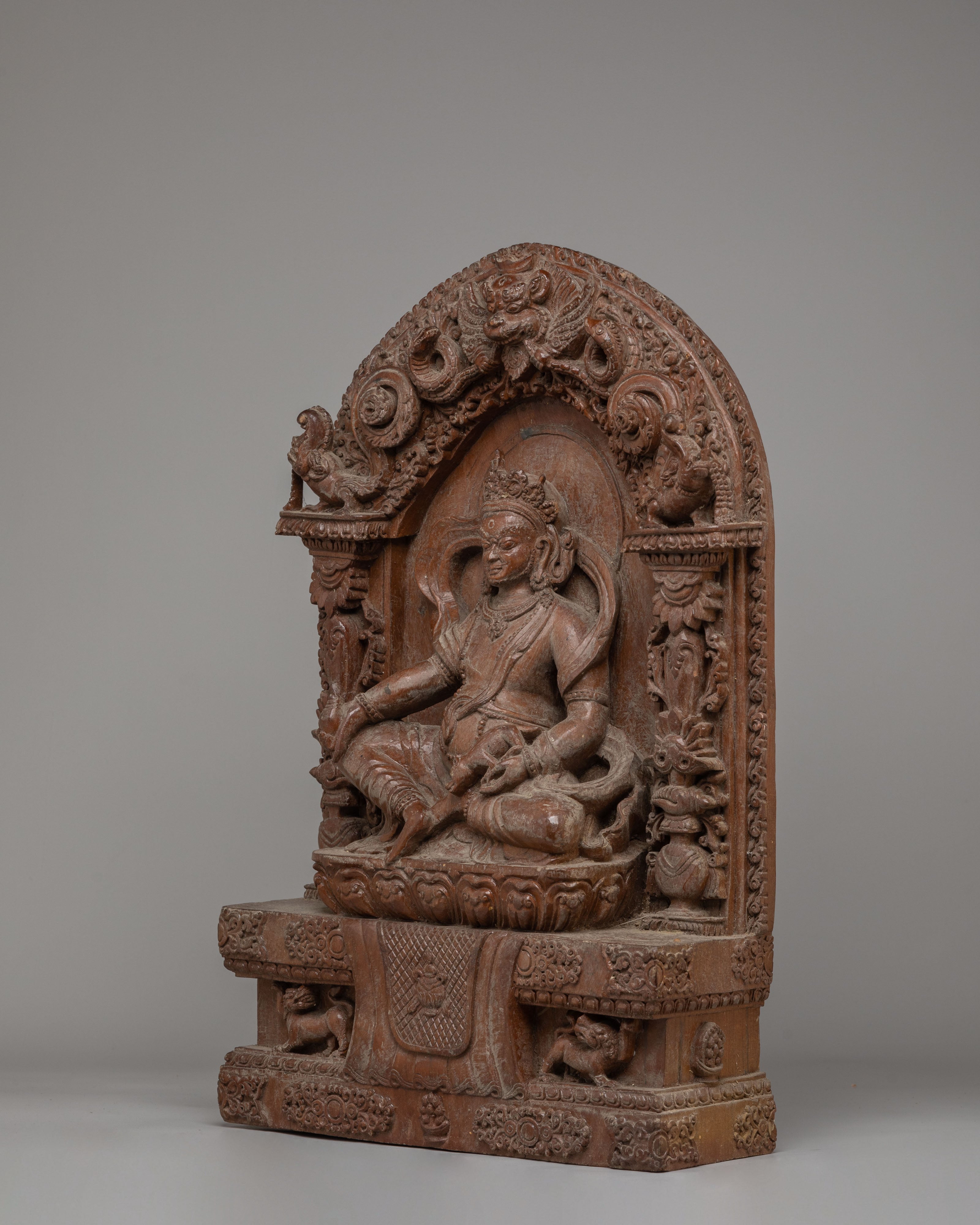 Dzambhala Statue for Wealth Abundance | Buddhist Kubera