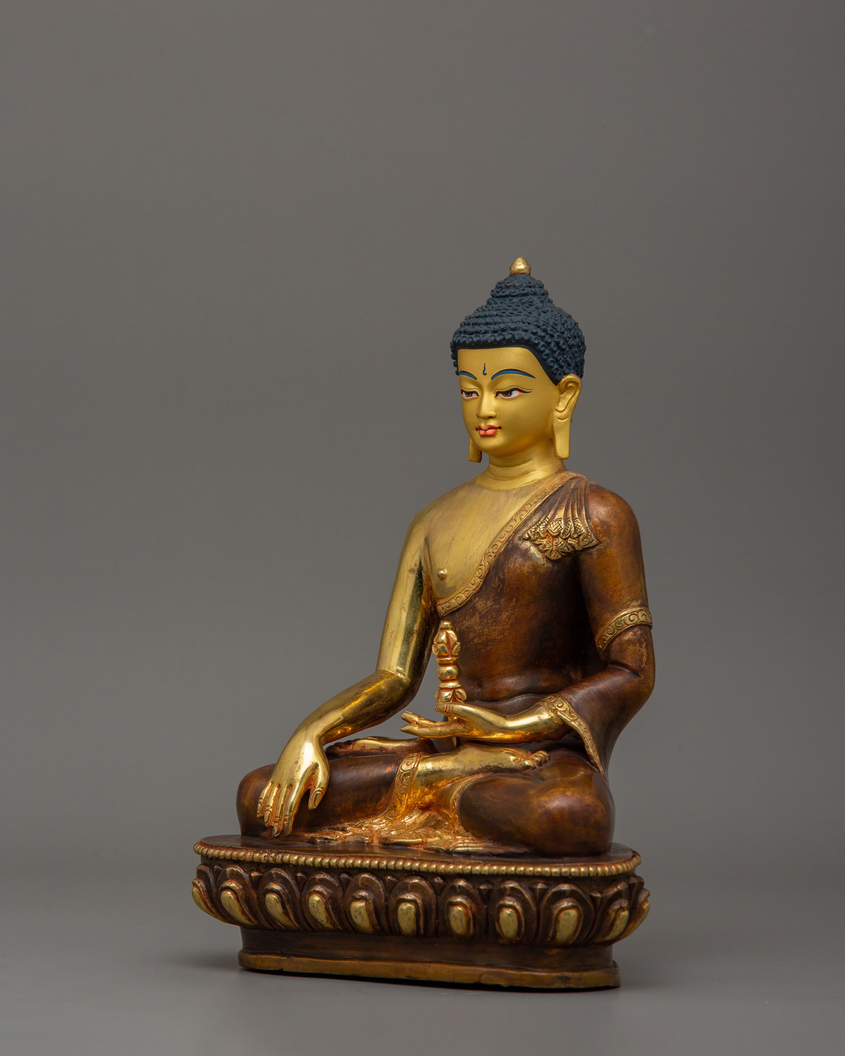 Mitrugpa with Vajra Statue | Traditional Himalayan Art