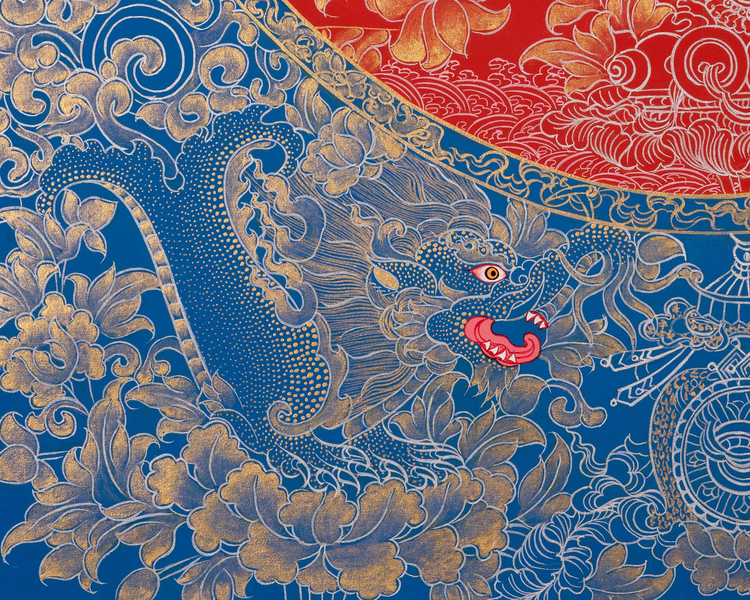 Buddha Shakyamuni Thangka | Religious Buddhist Painting | Wall Decors