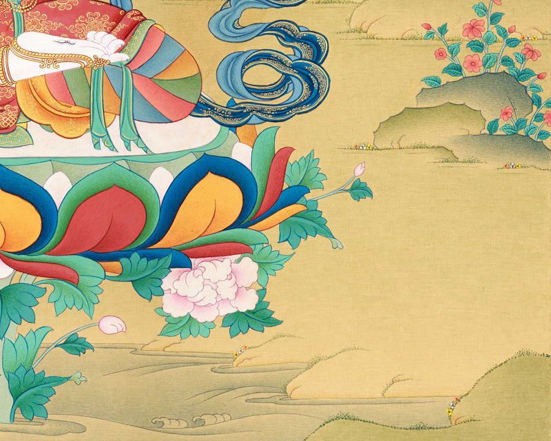 Mother White Tara Thangka | The Goddess Of Healing | Traditional Wall Decorations