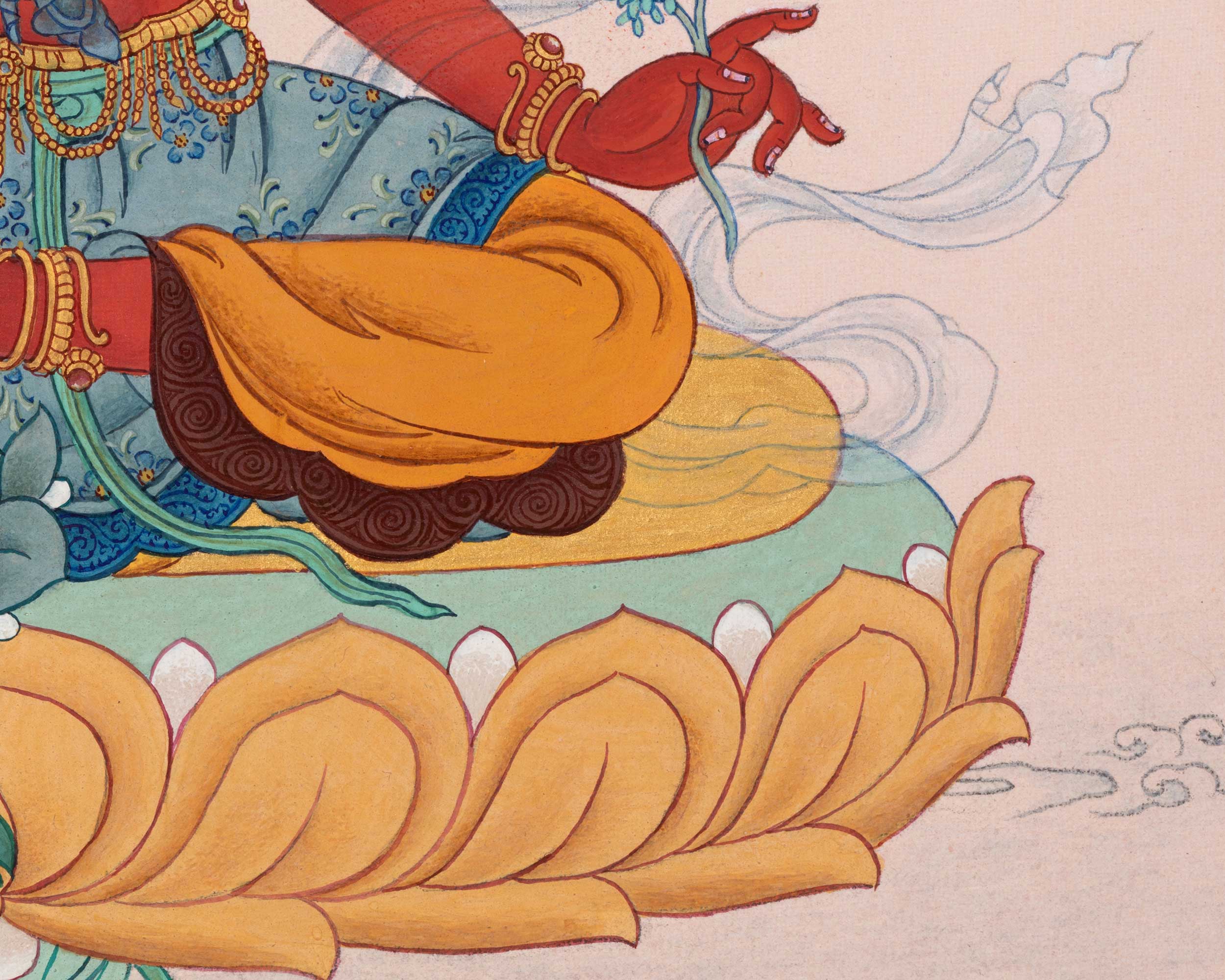 Raga Nisudana Tara | 21 Tara of Surya Gupta Thangka
