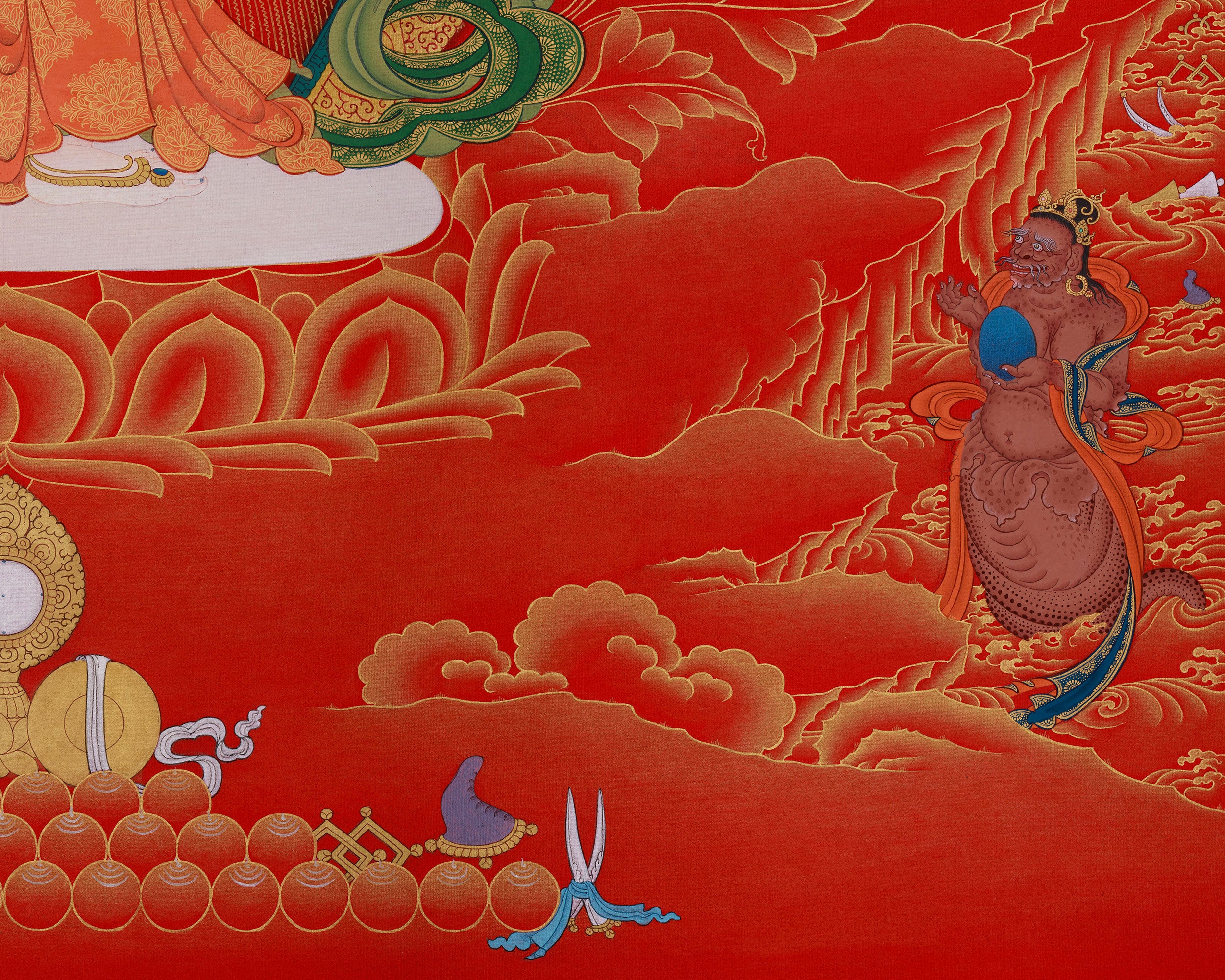 1000 Armed Avalokiteshvara Thangka | Infinite Compassion | Spiritual Awakening