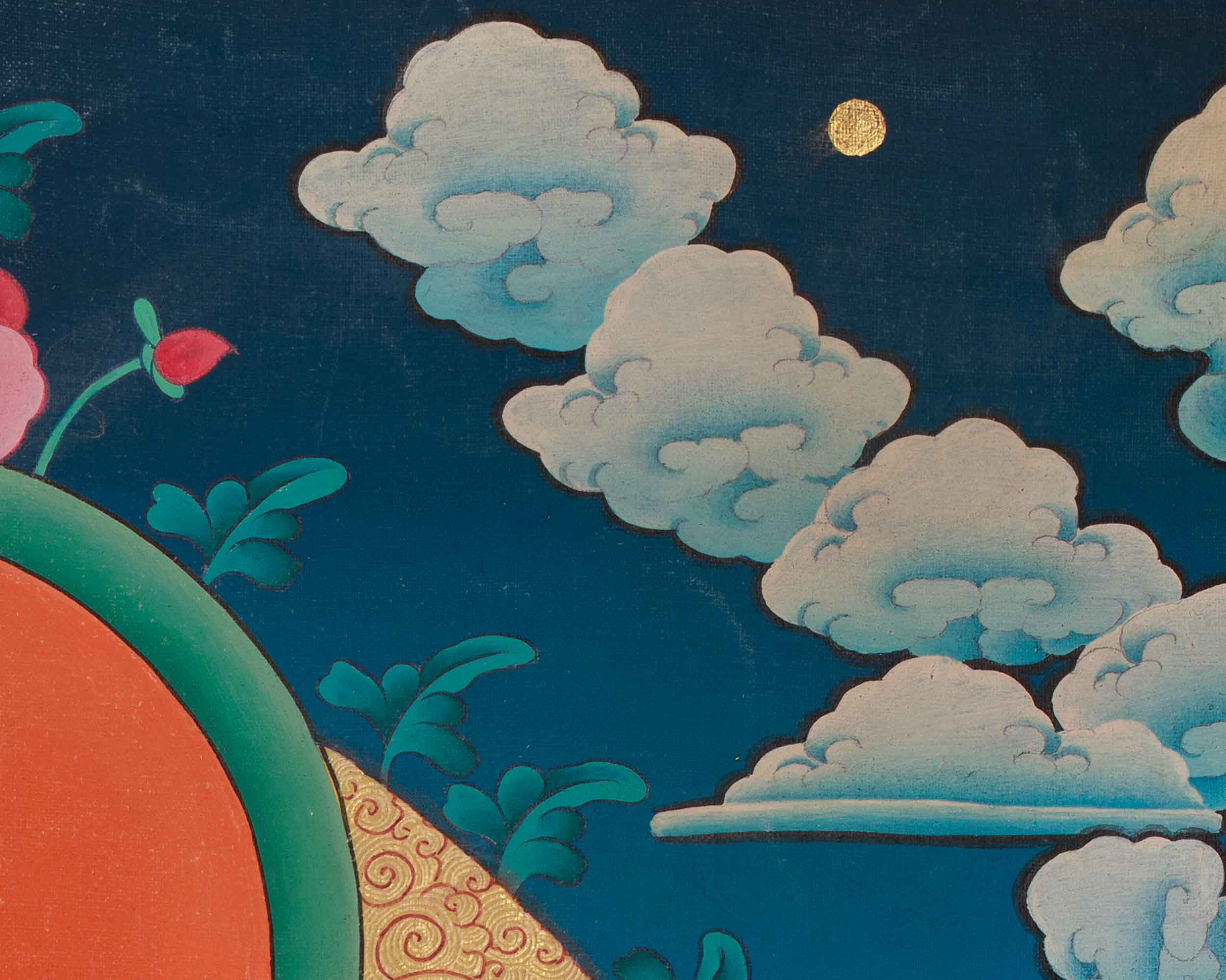 Vajrasattva Shakti Thangka | Embodying the Divine Masculine and Feminine Energy