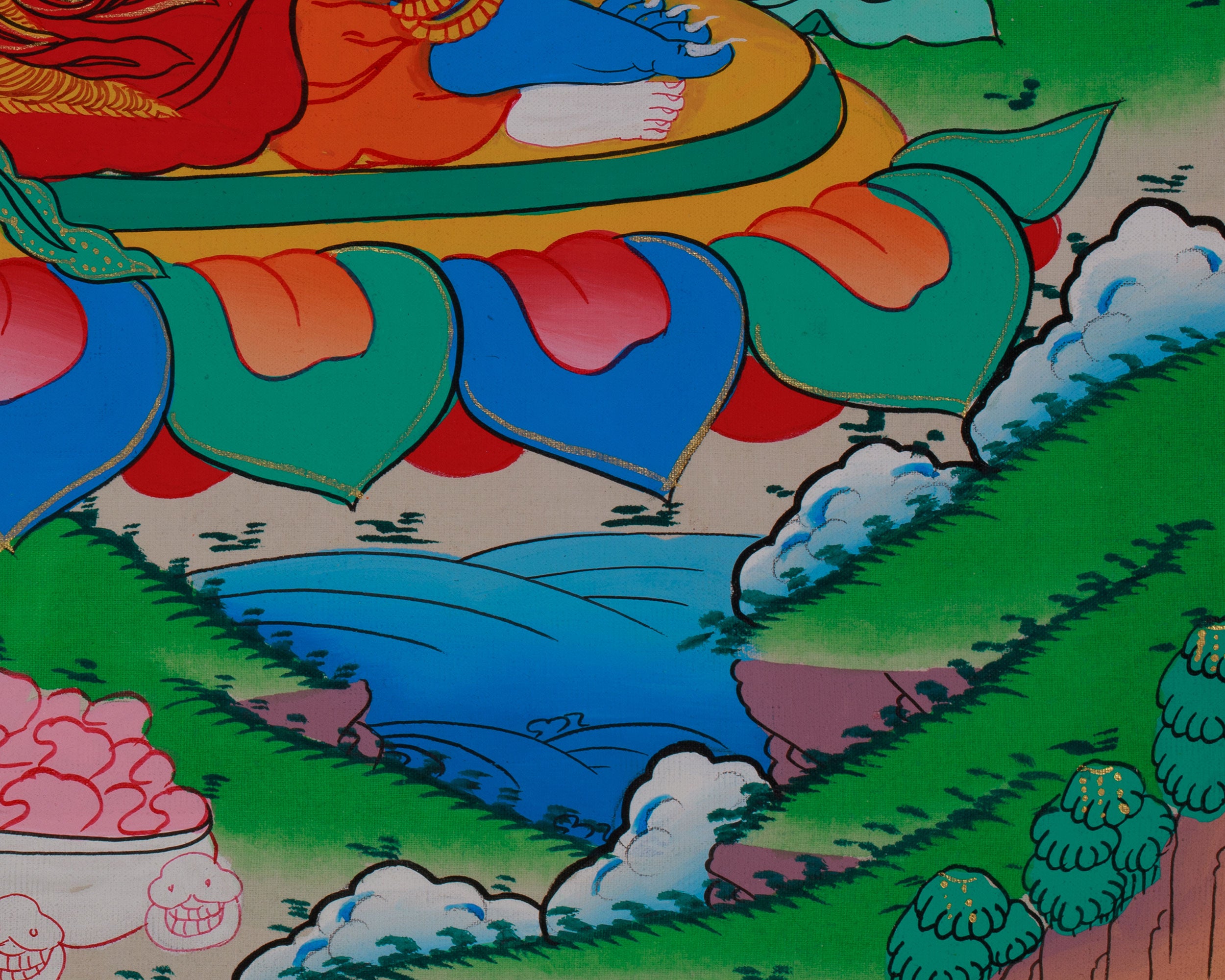 Kagyu Mahakala Buddha | Six Armed Mahakala