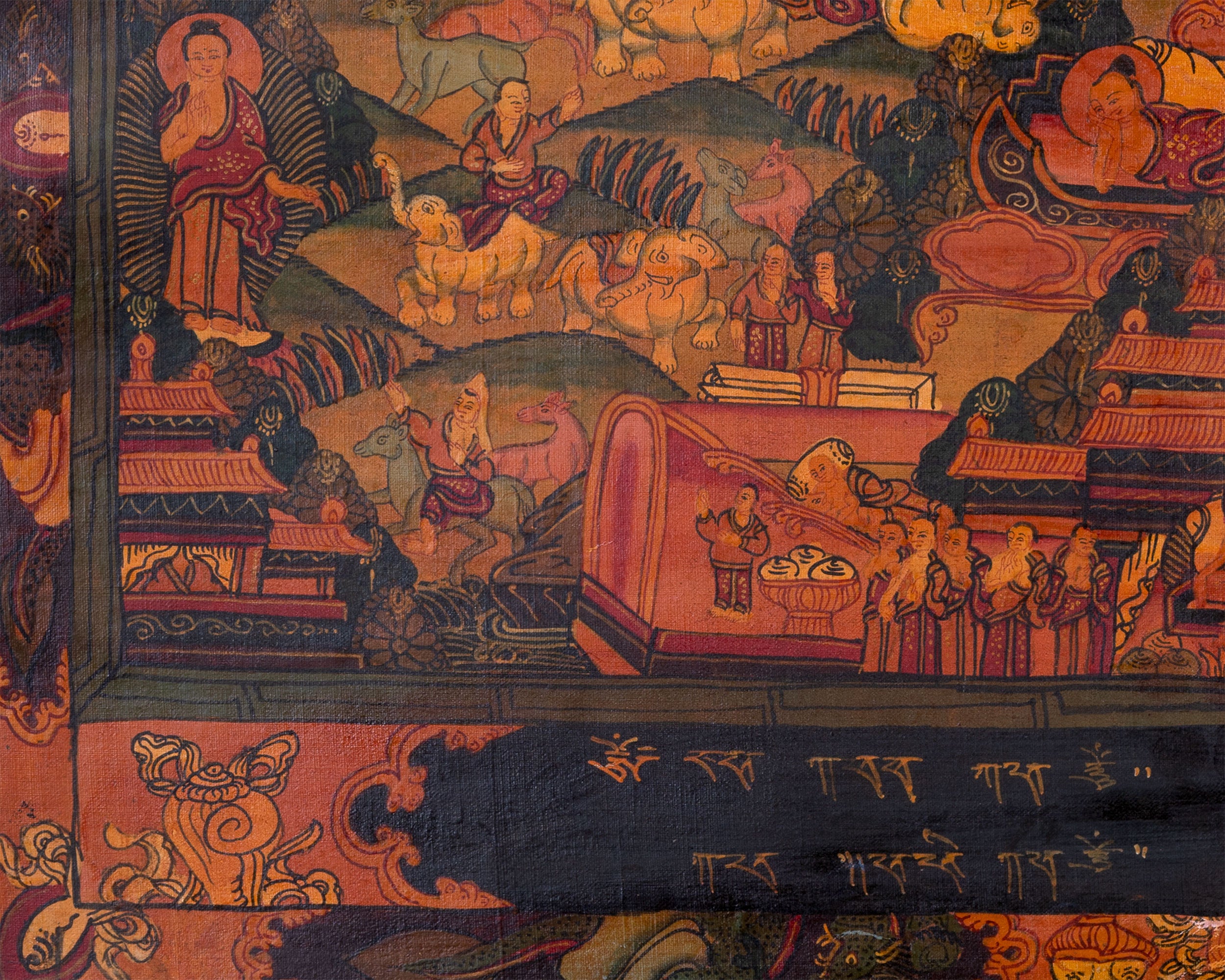 Buddhist Buddha Life Story | Religious Thangka | Wall Decors