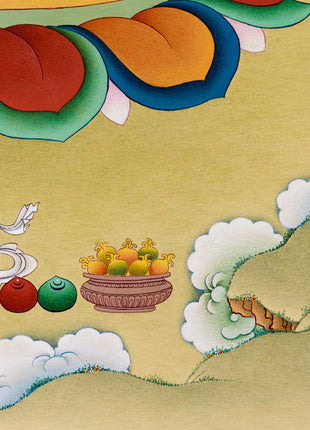 Feirce Power, Wrathful Compassion Vajrapani Thangka