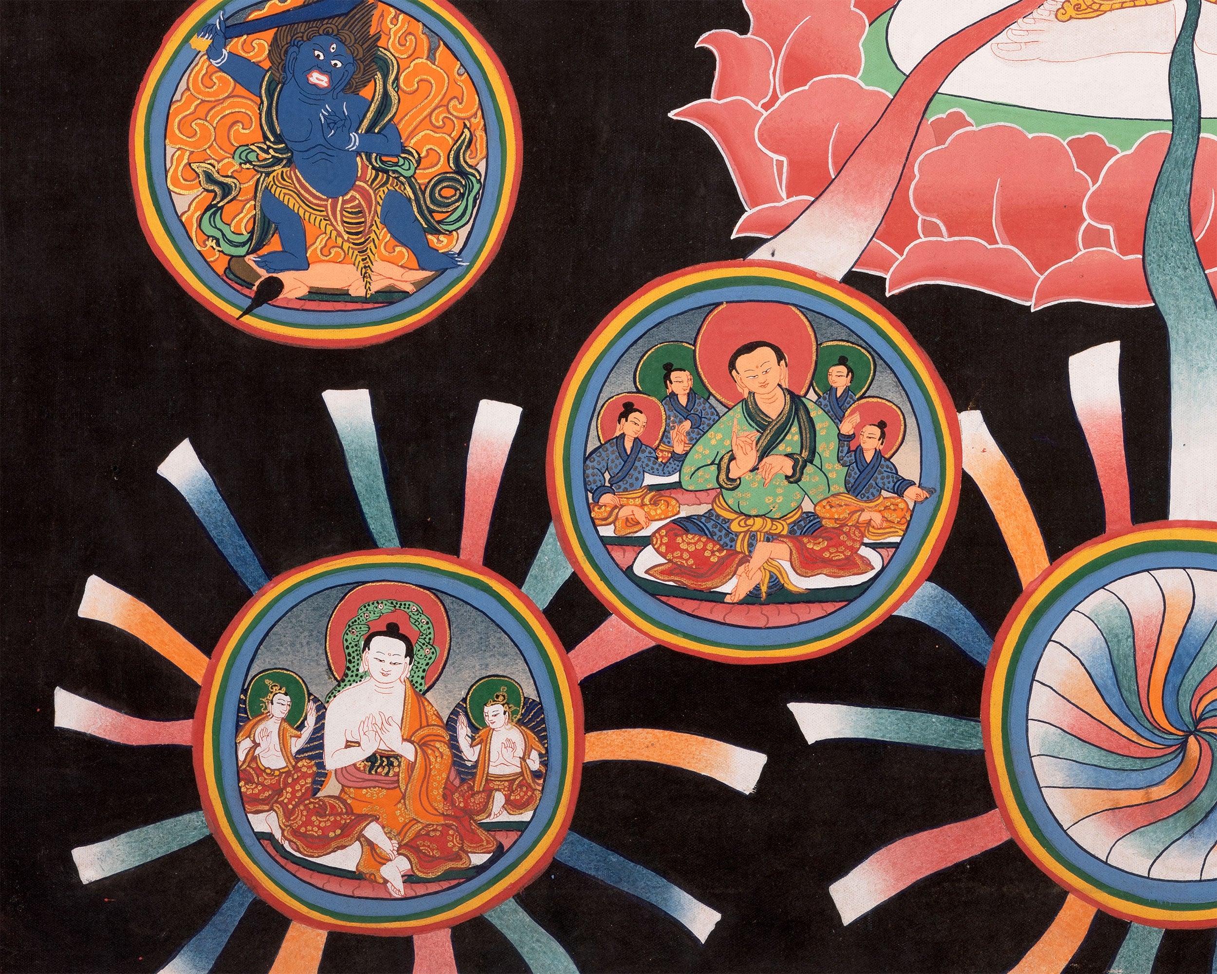 Avalokiteshvara Thangka | Buddhist Painting