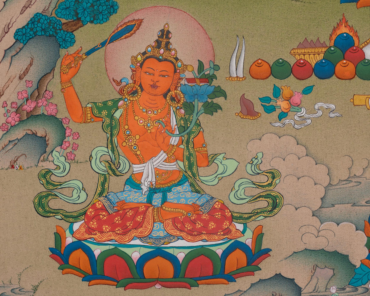 1000-Armed Chenrezig with Other Deities | Sahasrabhuja Avalokiteshvara