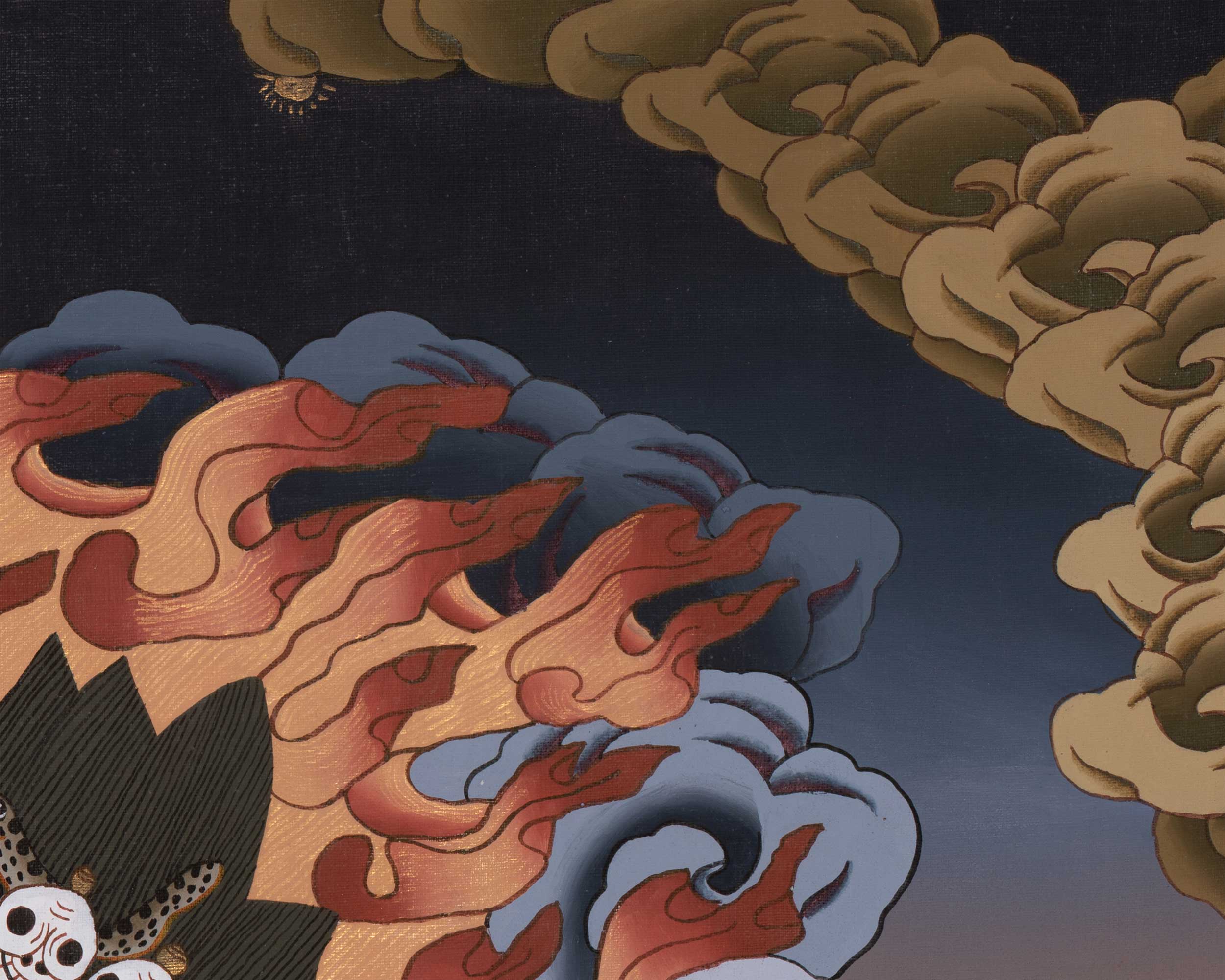 Tibetan Bodhisattva Vajrapani | Symbol of Strength, Protection, and Spiritual Power