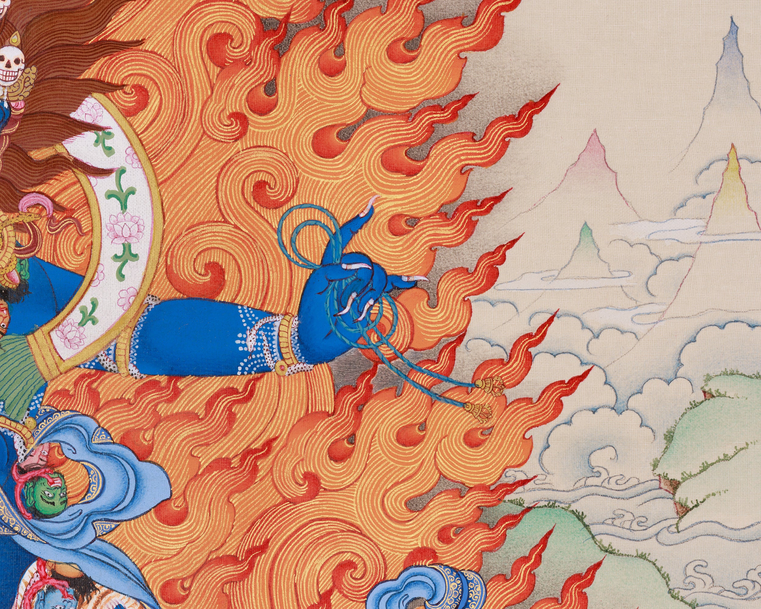 Sacred Butadamara Buddhist Guardian | The Protector of Wisdom and Transformation