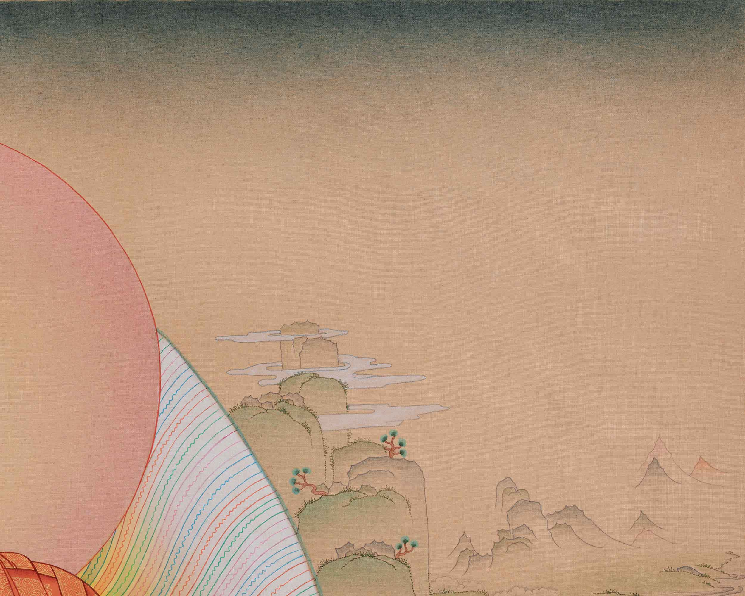 Standing Siddhartha Gautama Thangka | Founder of Buddhism