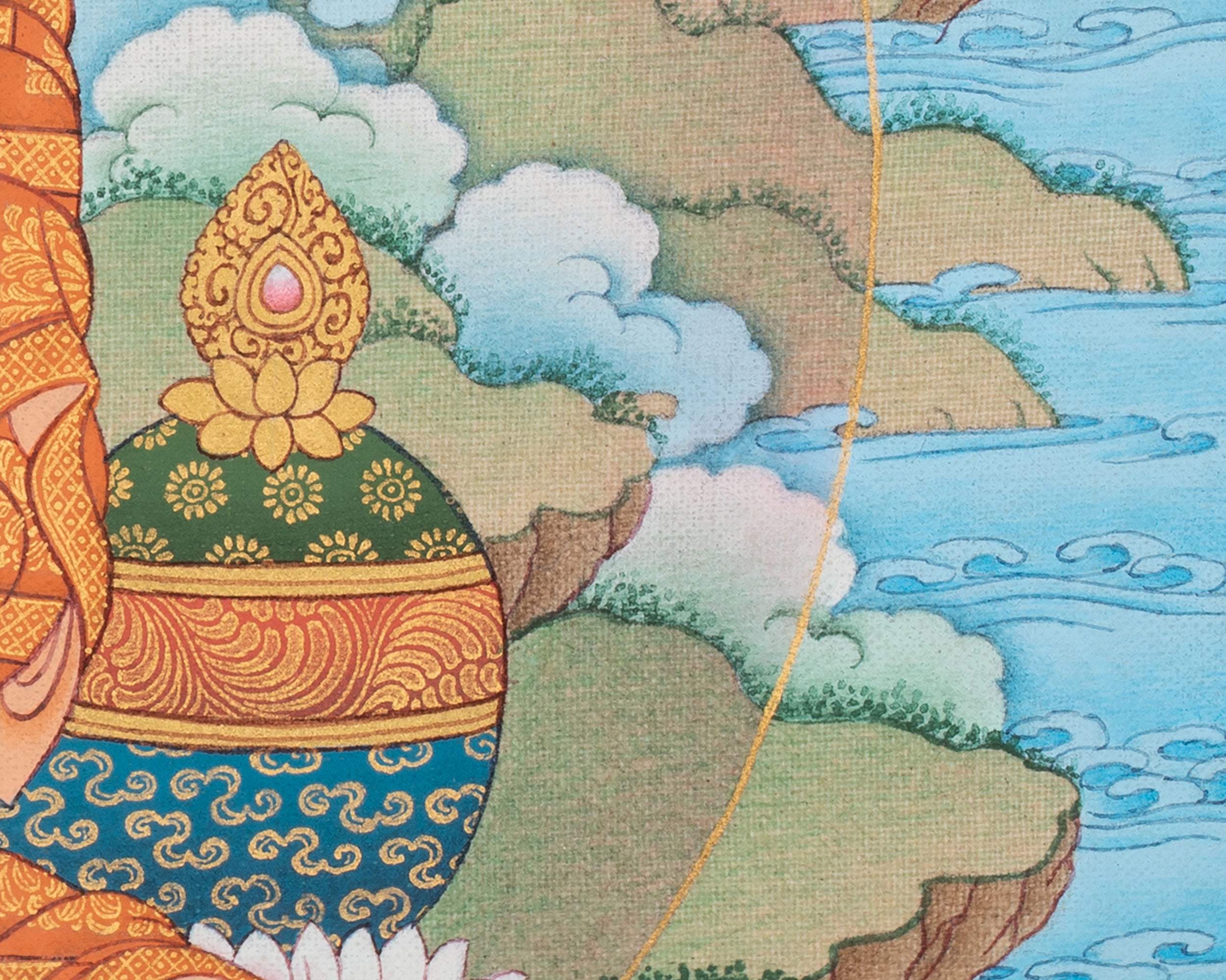 Atisha Canvas Print | High-Quality Giclee Print of Indian Buddhist Master