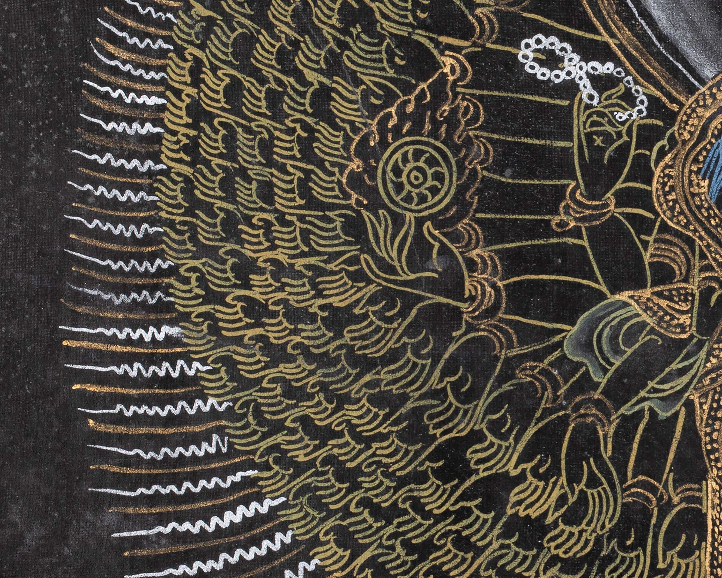Tibetan Thousand-Armed Avalokiteshvara Thangka | Symbol of Compassion and Protection