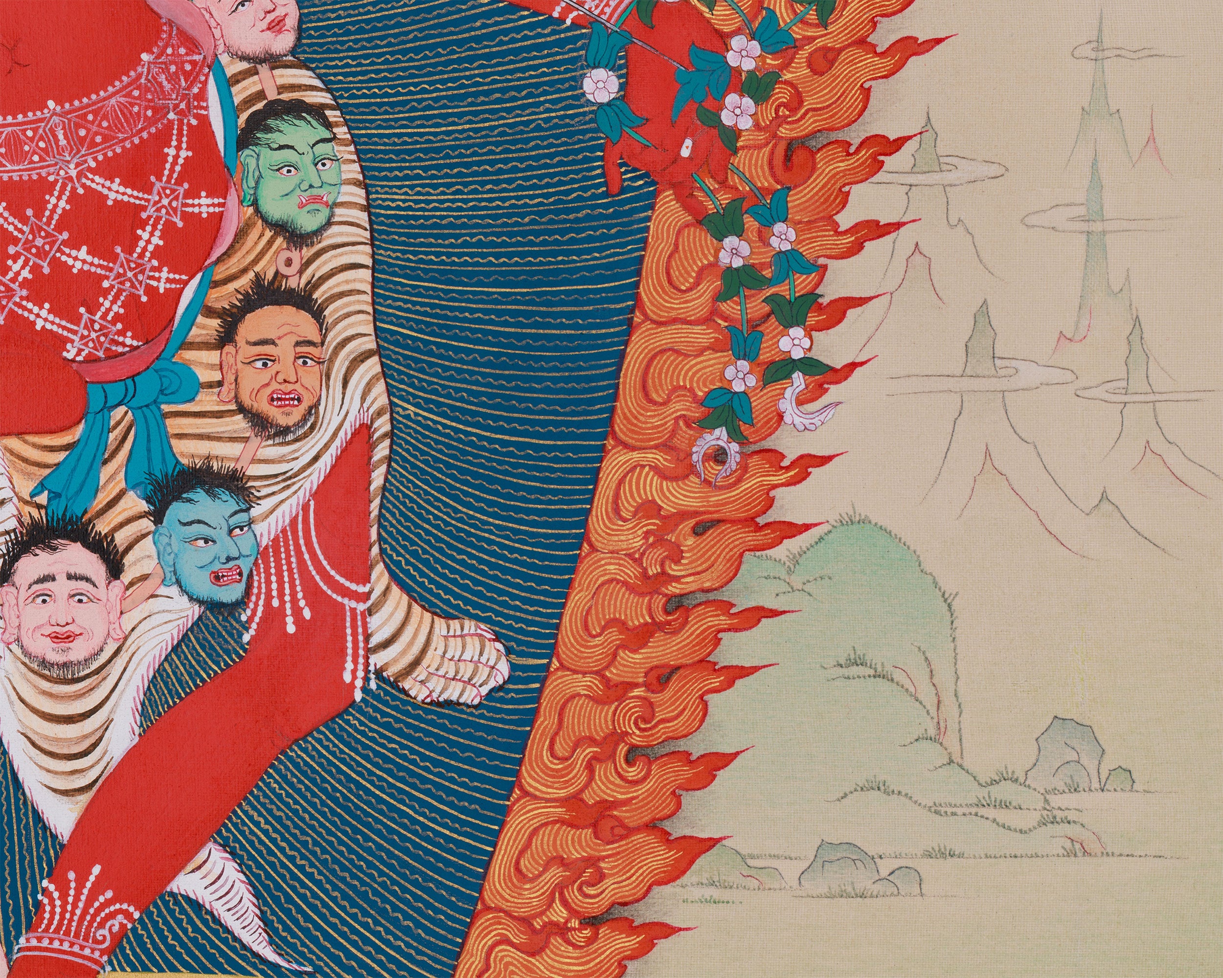Dakini Kurukulla Painting | Buddhist Goddess of Attraction and Wisdom