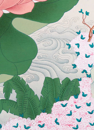 Divine Goddess White Tara Thangka