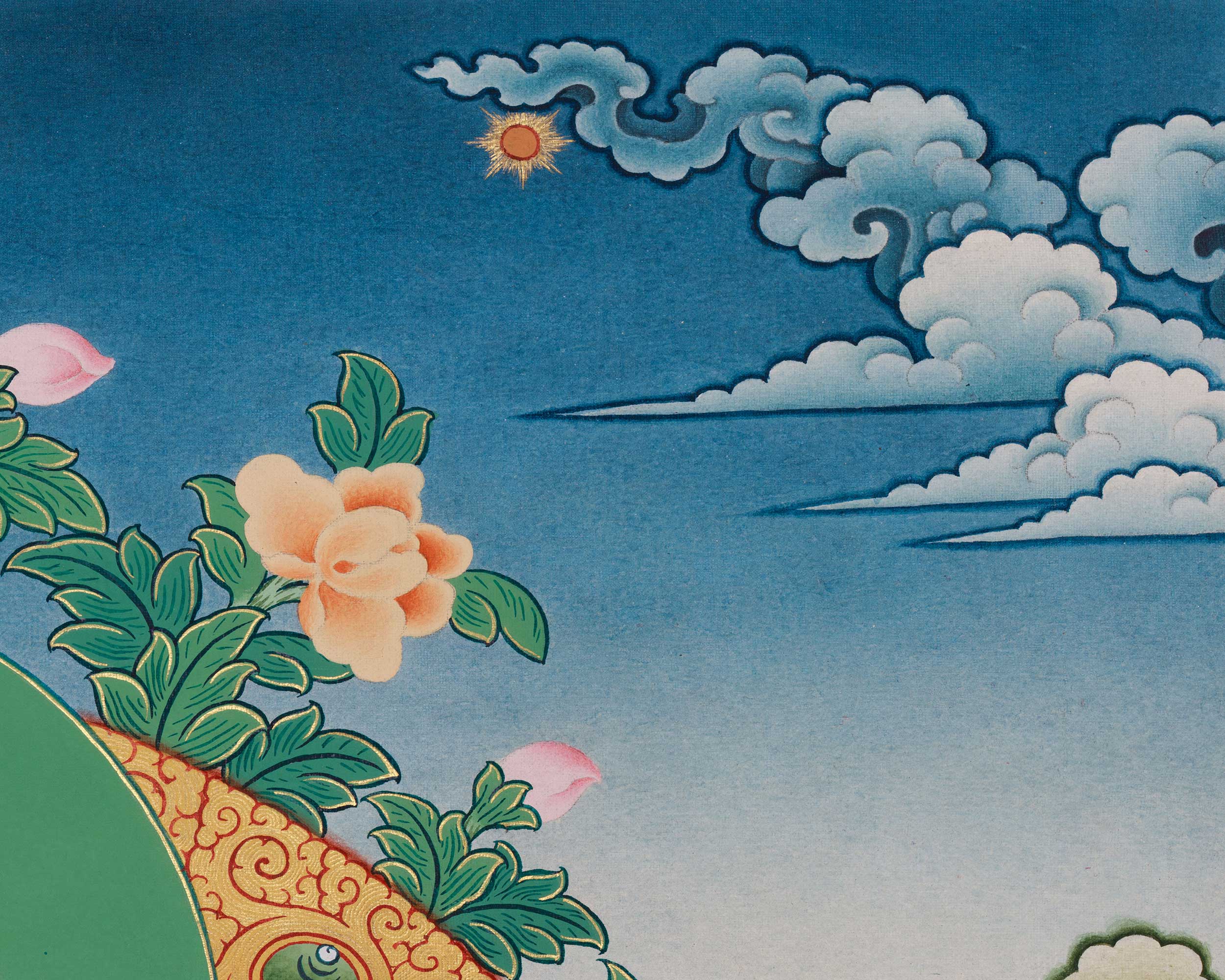 Traditional Guhyasamaja Thangka | Vajrayana Buddhism