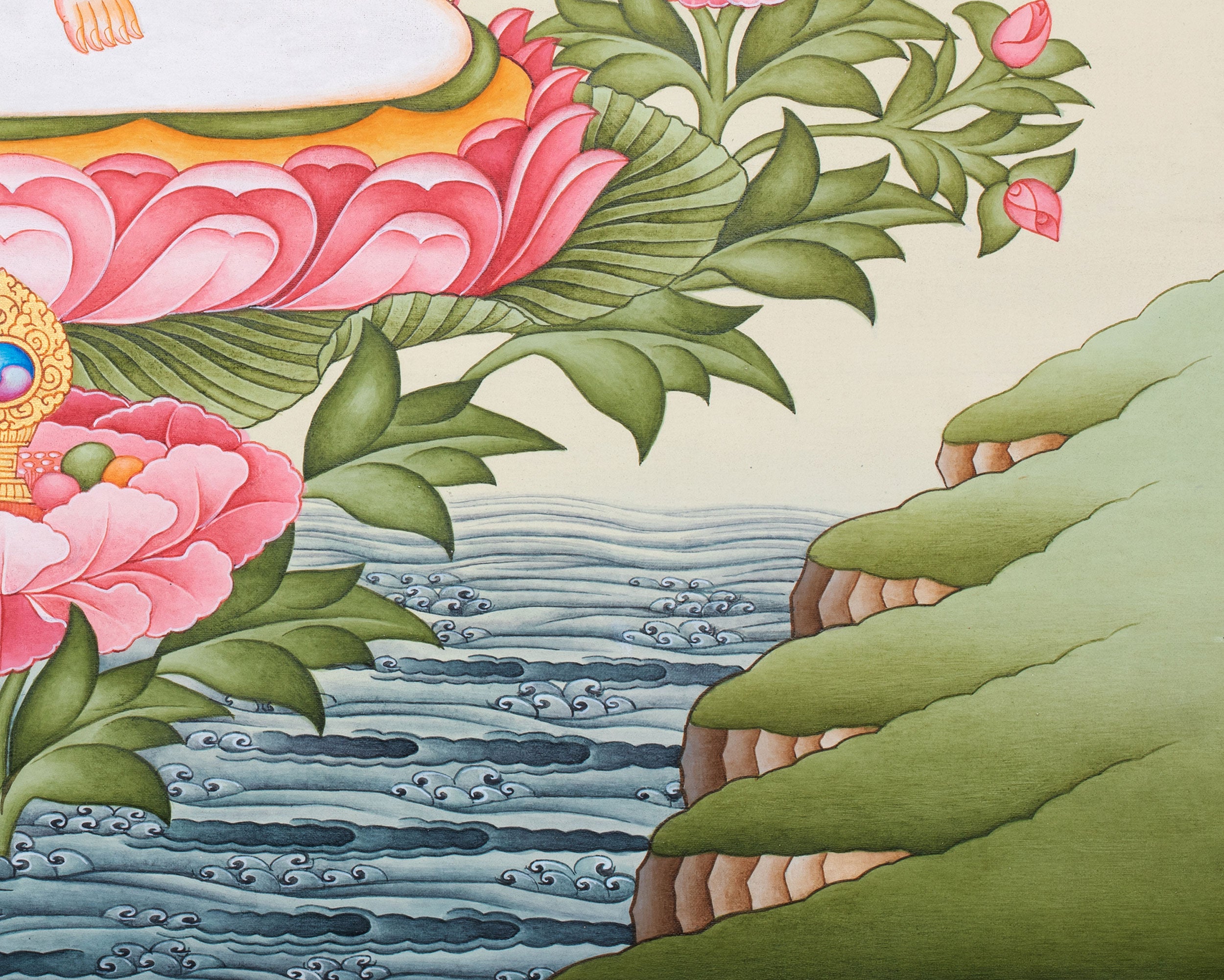 Thangka of Avalokiteshvara | Symbol of Infinite Compassion