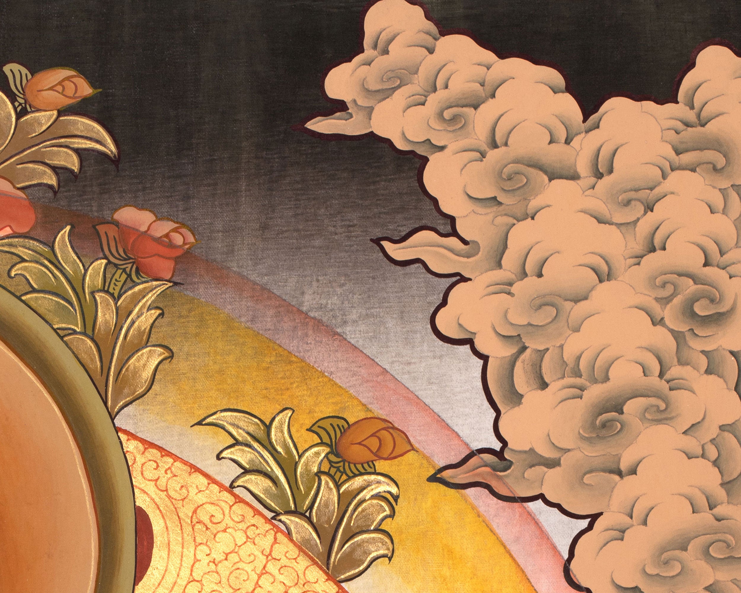Healing Medicine Buddha Painting | Spiritual Protection and Well-Being