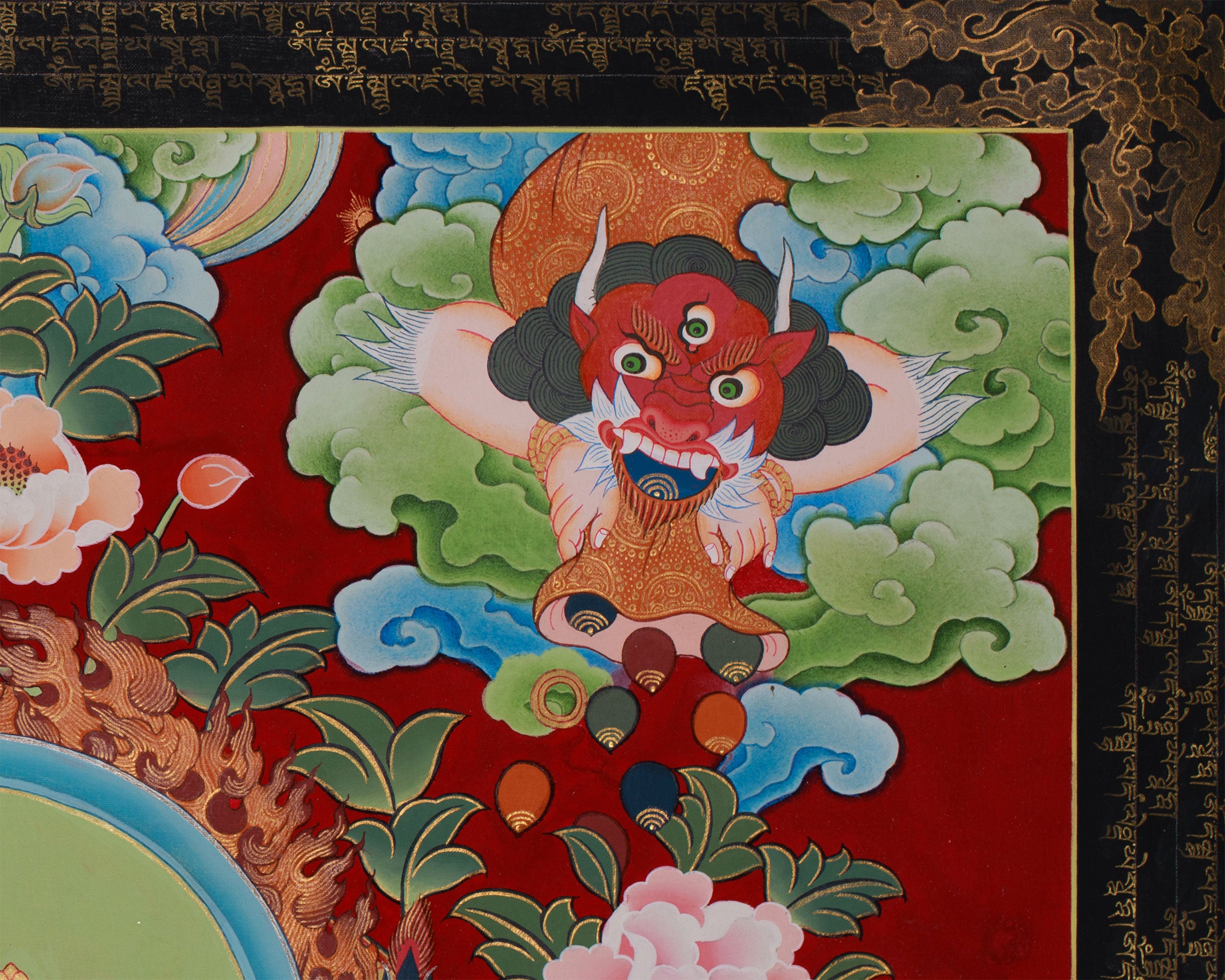 Tibetan Wealth Deity, White Dzambhala | Guardian of Prosperity and Vajrayana Abundance
