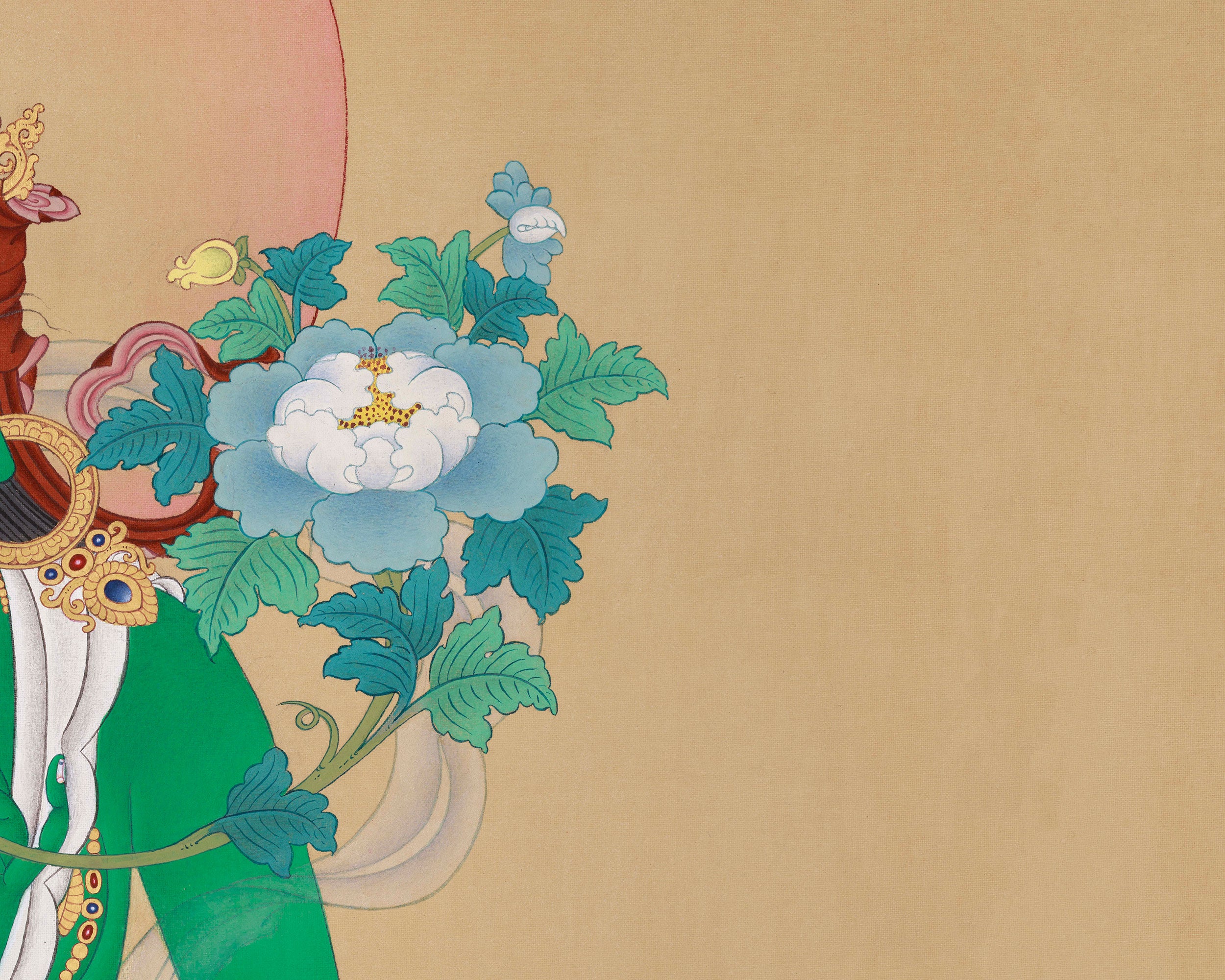 Compassionate Goddess Shyama Tara | The Divine Mother of Compassion and Fearless Protection in Large Format