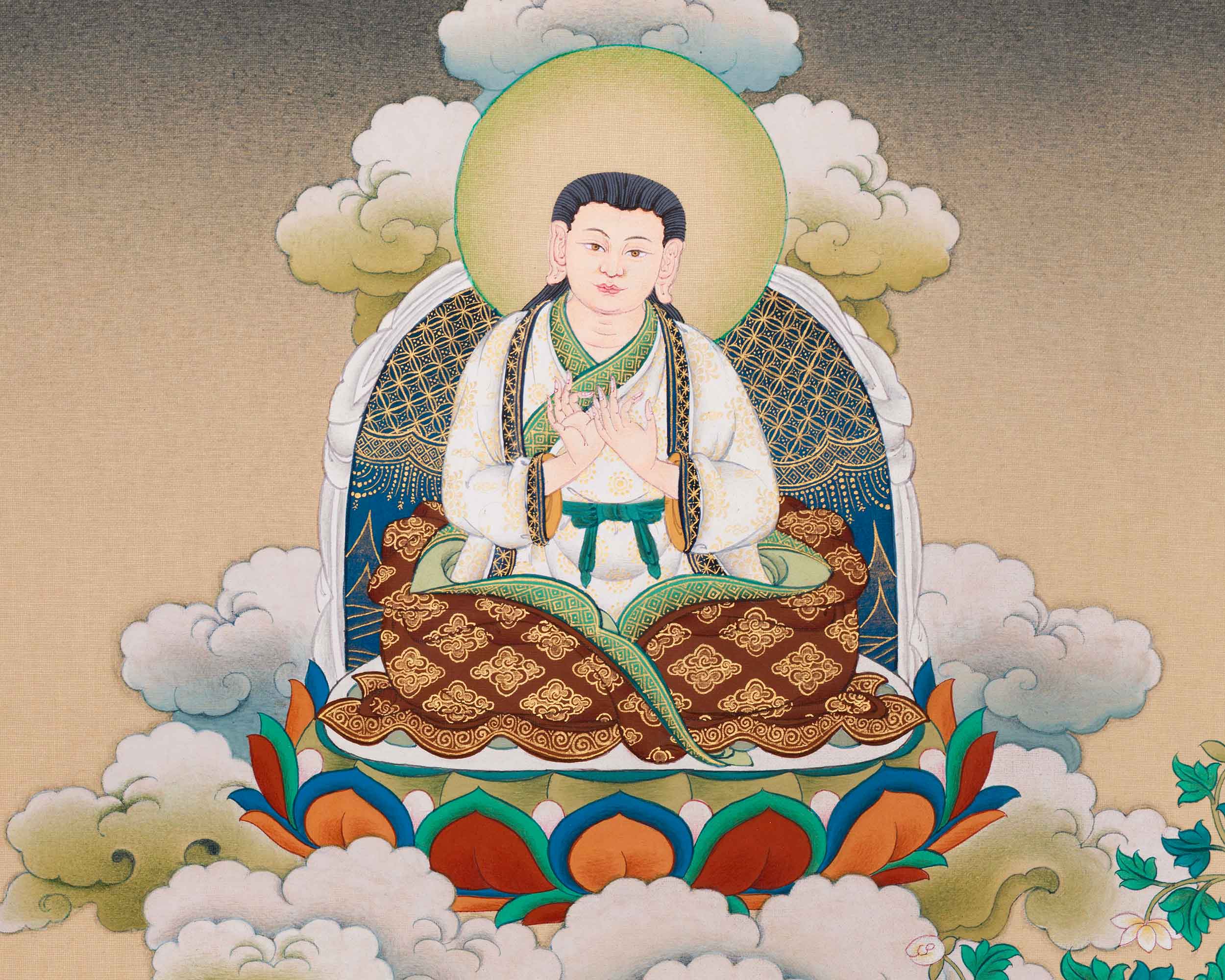 Sakya Master Thangka | Premium Artwork Preserving Lineage, Teachings, and Sacred Blessings