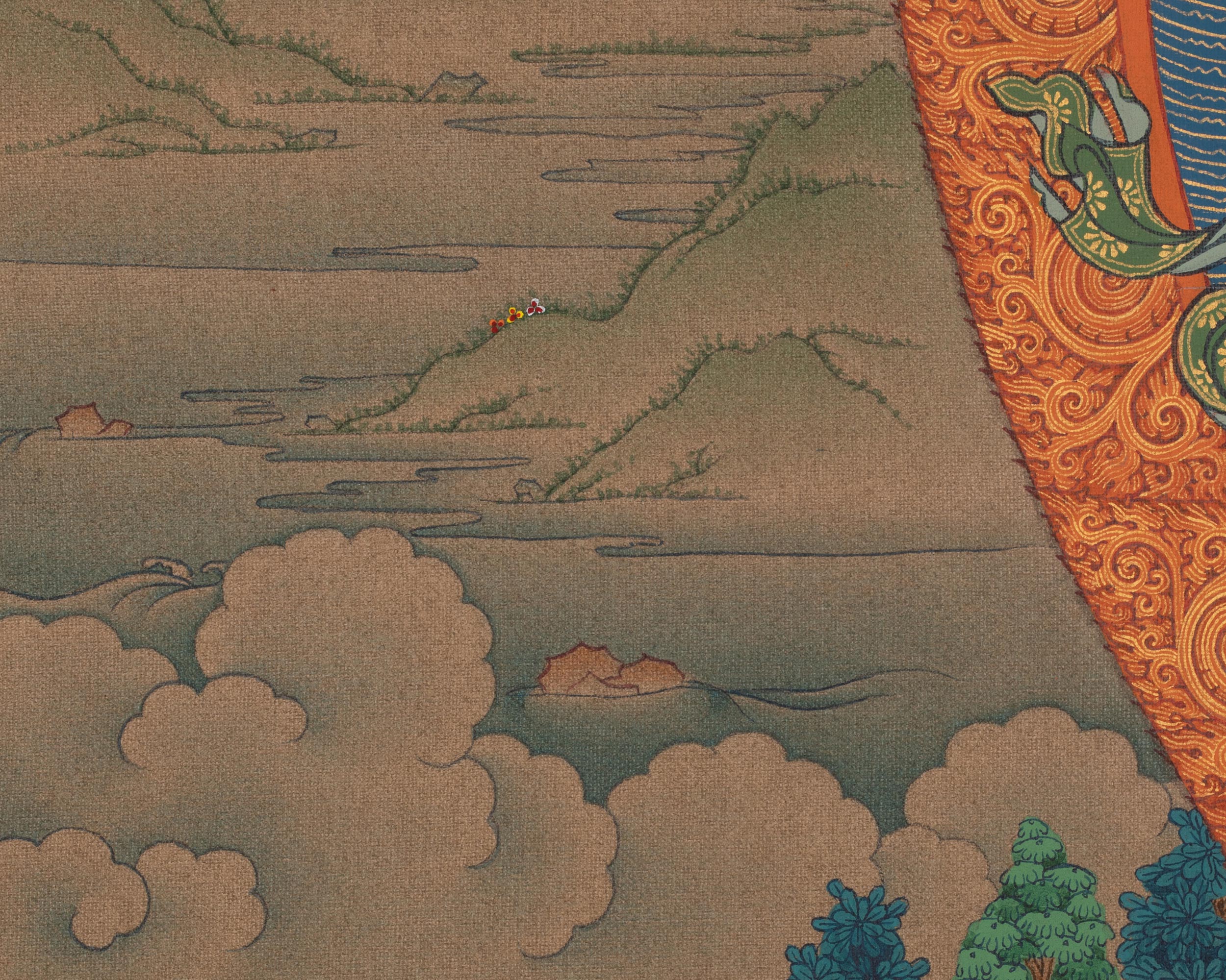 Vajravarahi Tibetan Thangka | Wrathful Dakini In Vajrayana Buddhism |Transcendent Wisdom