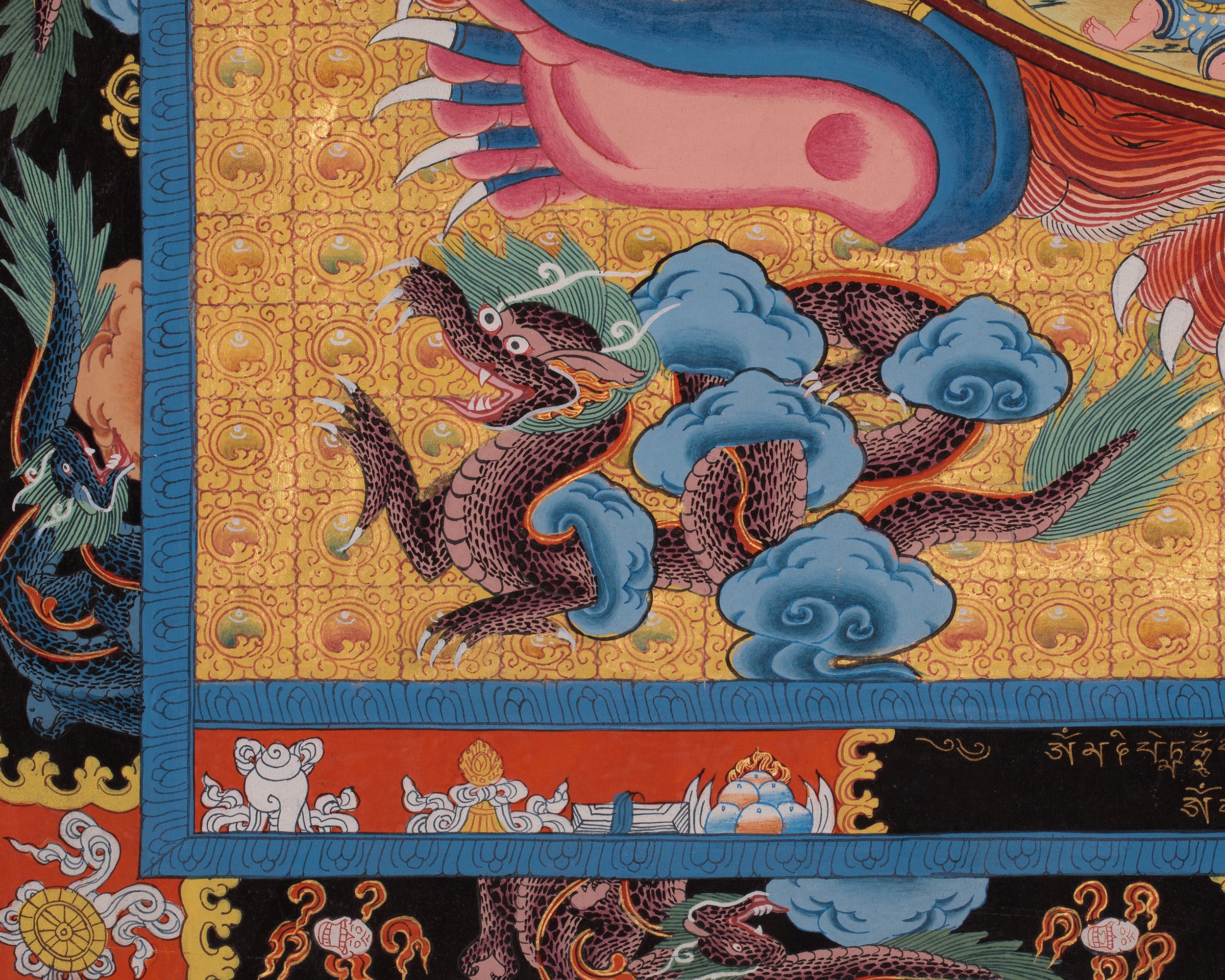 Authentic Wheel of Life Thangka | Buddhist Artwork of Rebirth, Karma, and Liberation