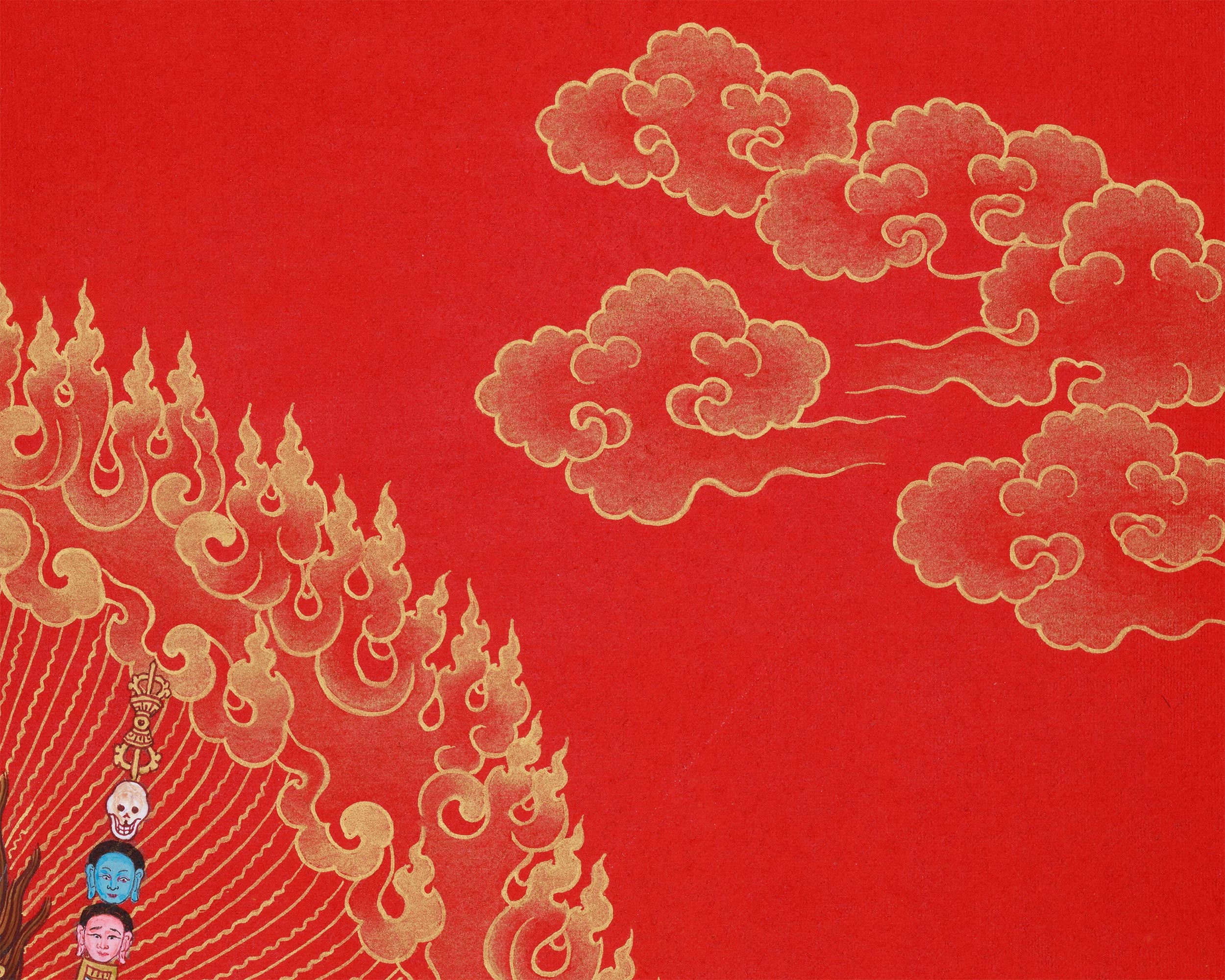 Sacred Dorje Phagmo (Vajravarahi) Thangka | Fierce Wisdom Dakini of Transformation