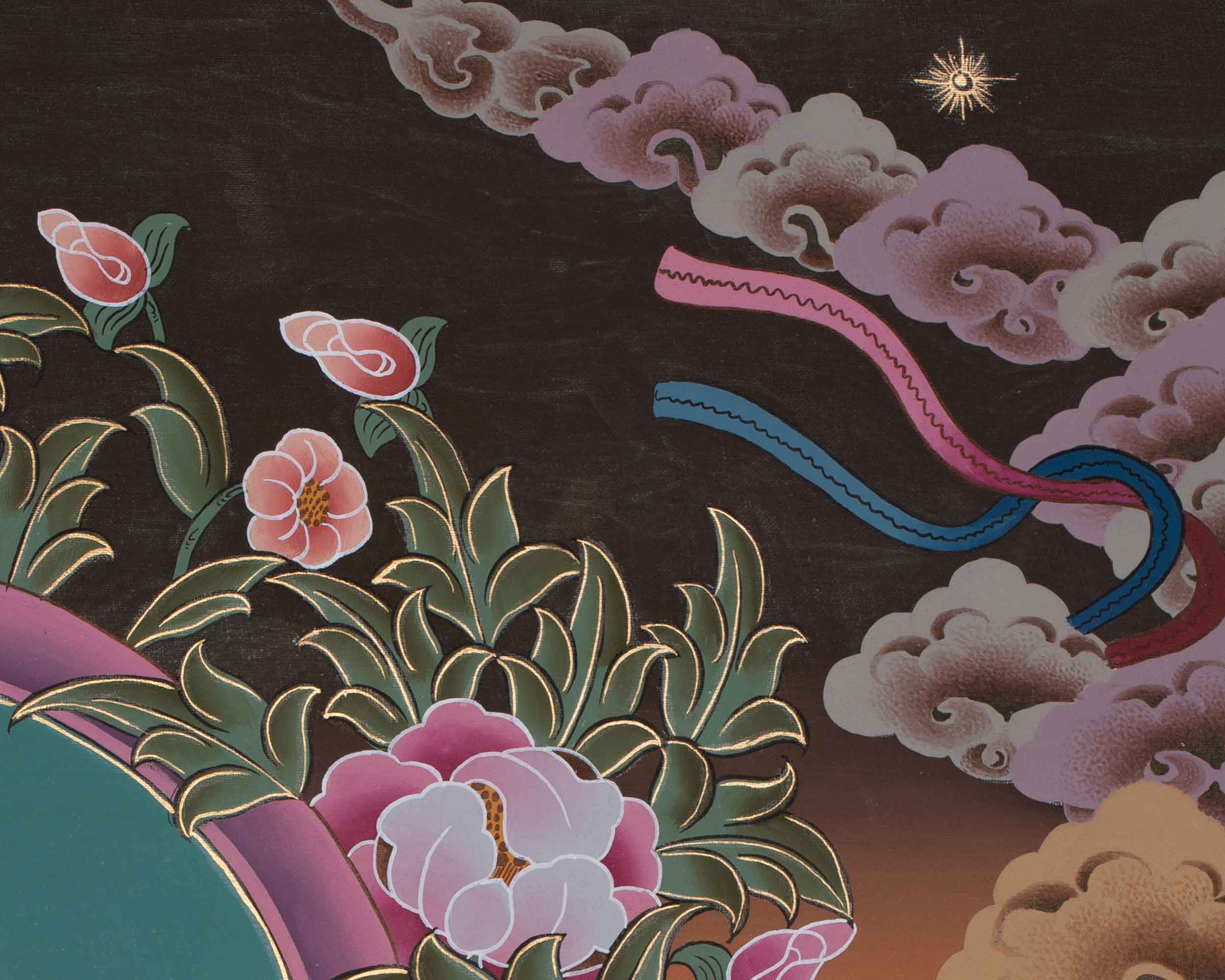The Buddha of Purification Dorje Sempa | Vajrasattva Thangka