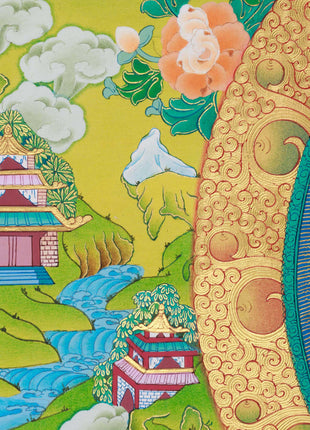Gautam Buddh Thangka | Traditional Tibetan Buddhist Painting