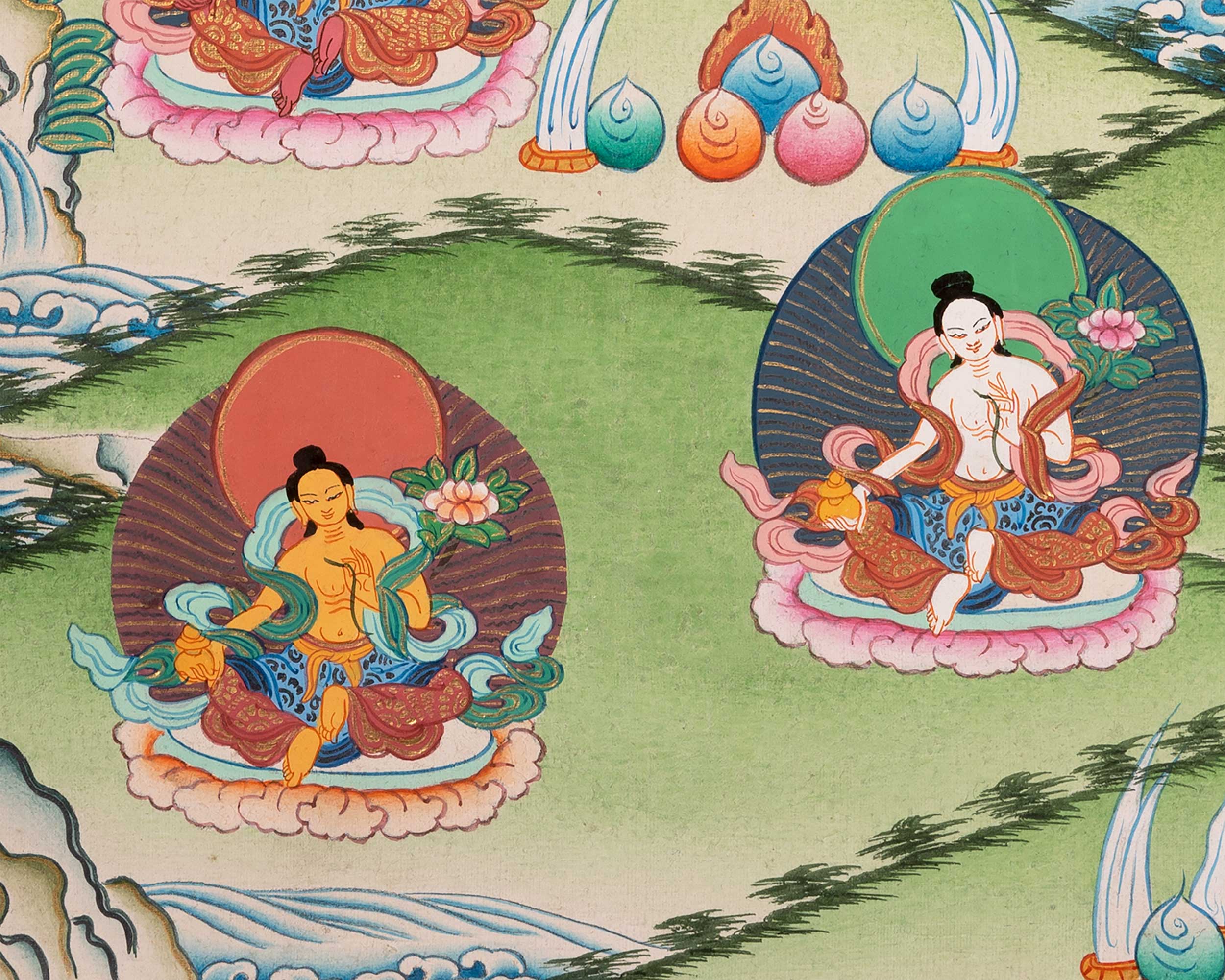 21 Tara Thangka | Religious Buddhist Art | Wall Decors