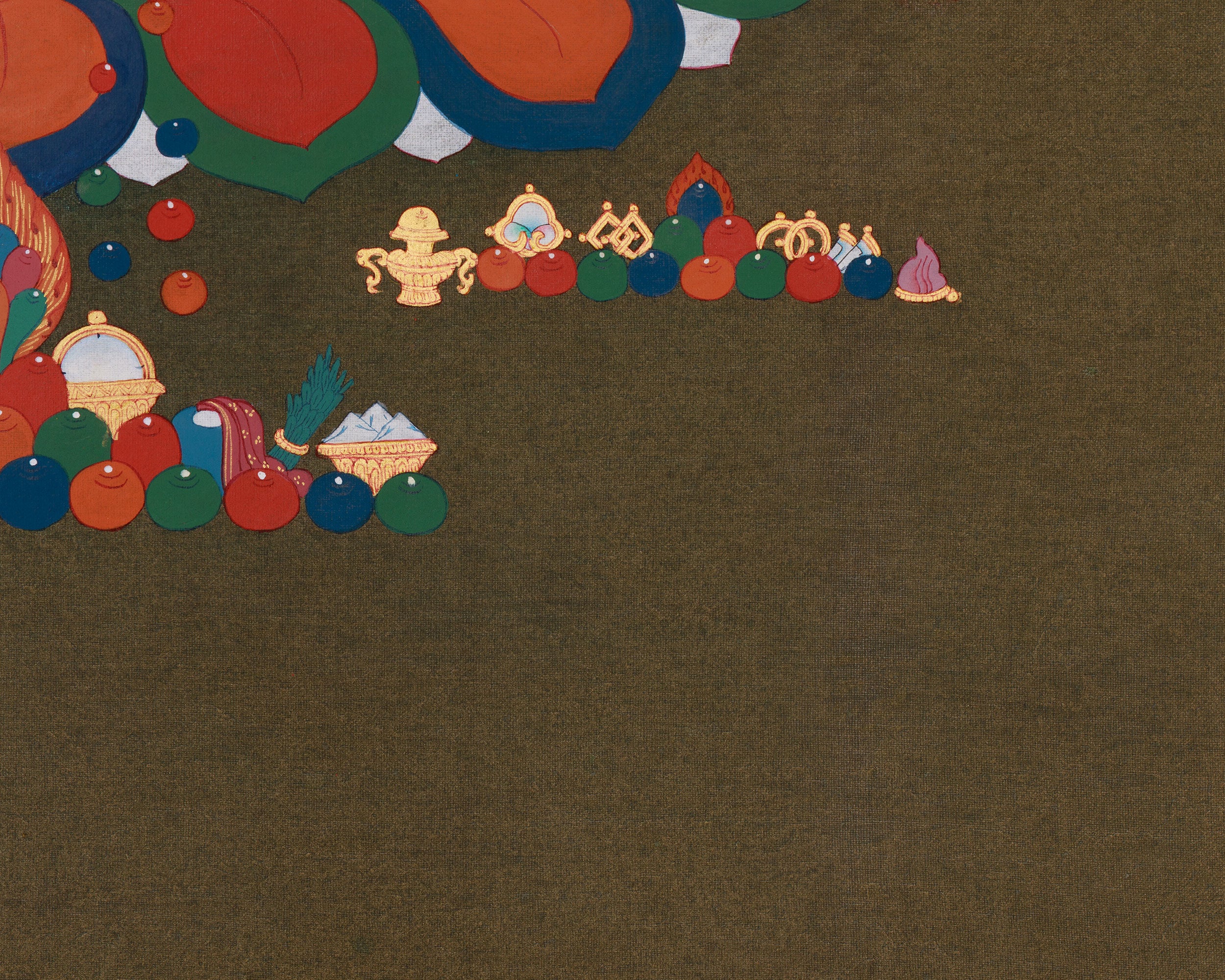 Prosperity's Guardian, Yellow Jambhala Thangka