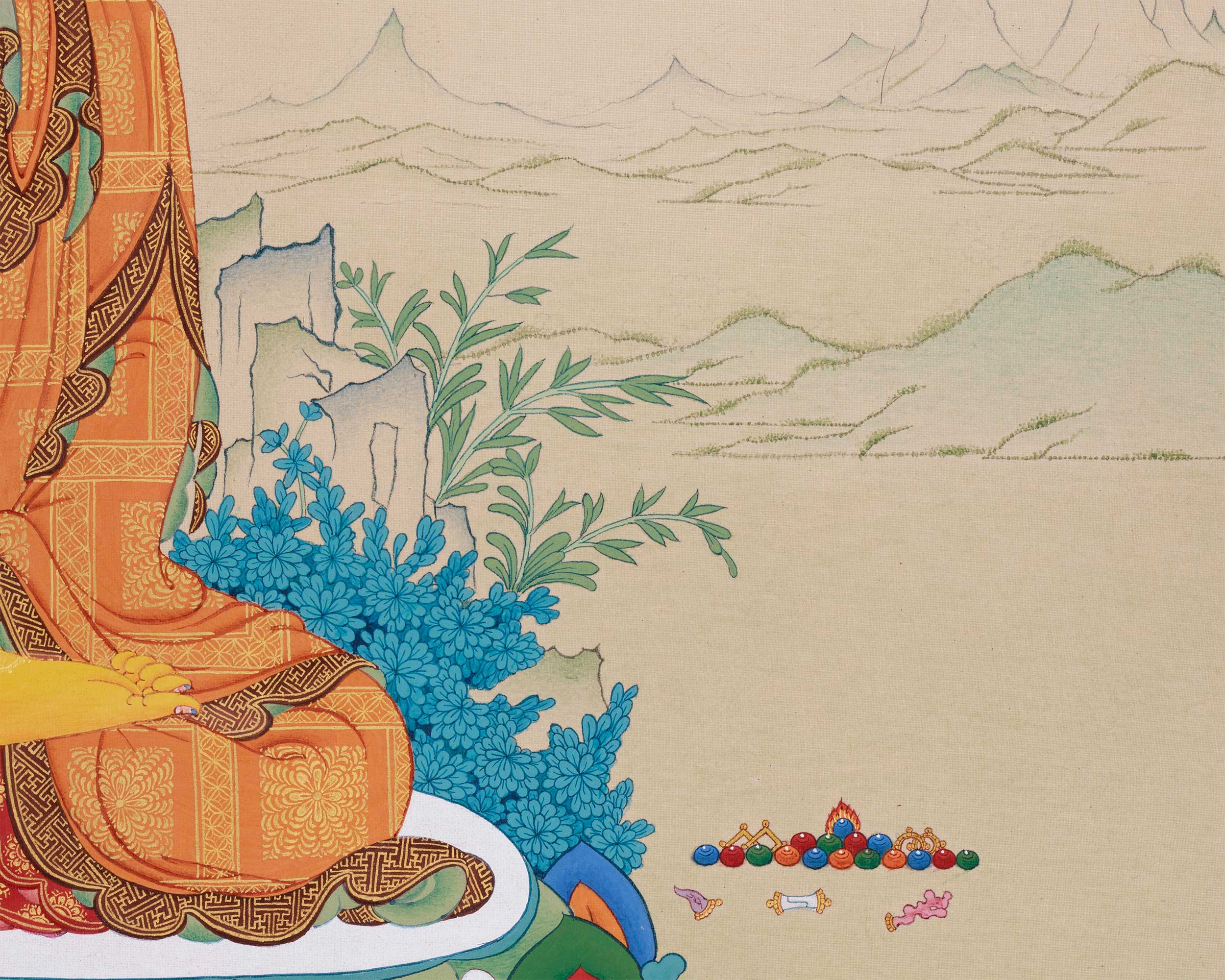 Siddhartha Gautam Buddha Artwork | The Enlightened Path of Compassion