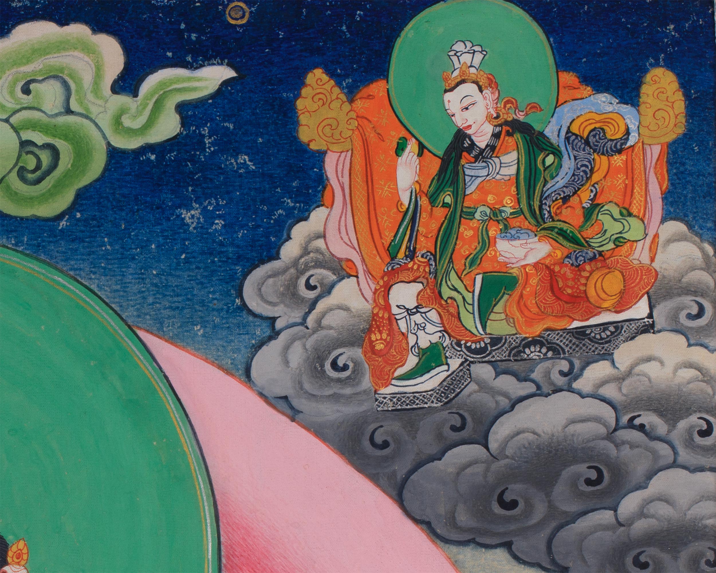Garab Dorje Thangka | An Inspiring Depiction of the First Dzogchen Master
