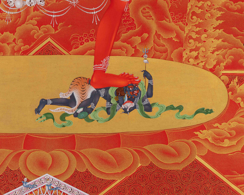 Vajrayogini Thangka Print | Ugra Tara | The Wisdom Dakini