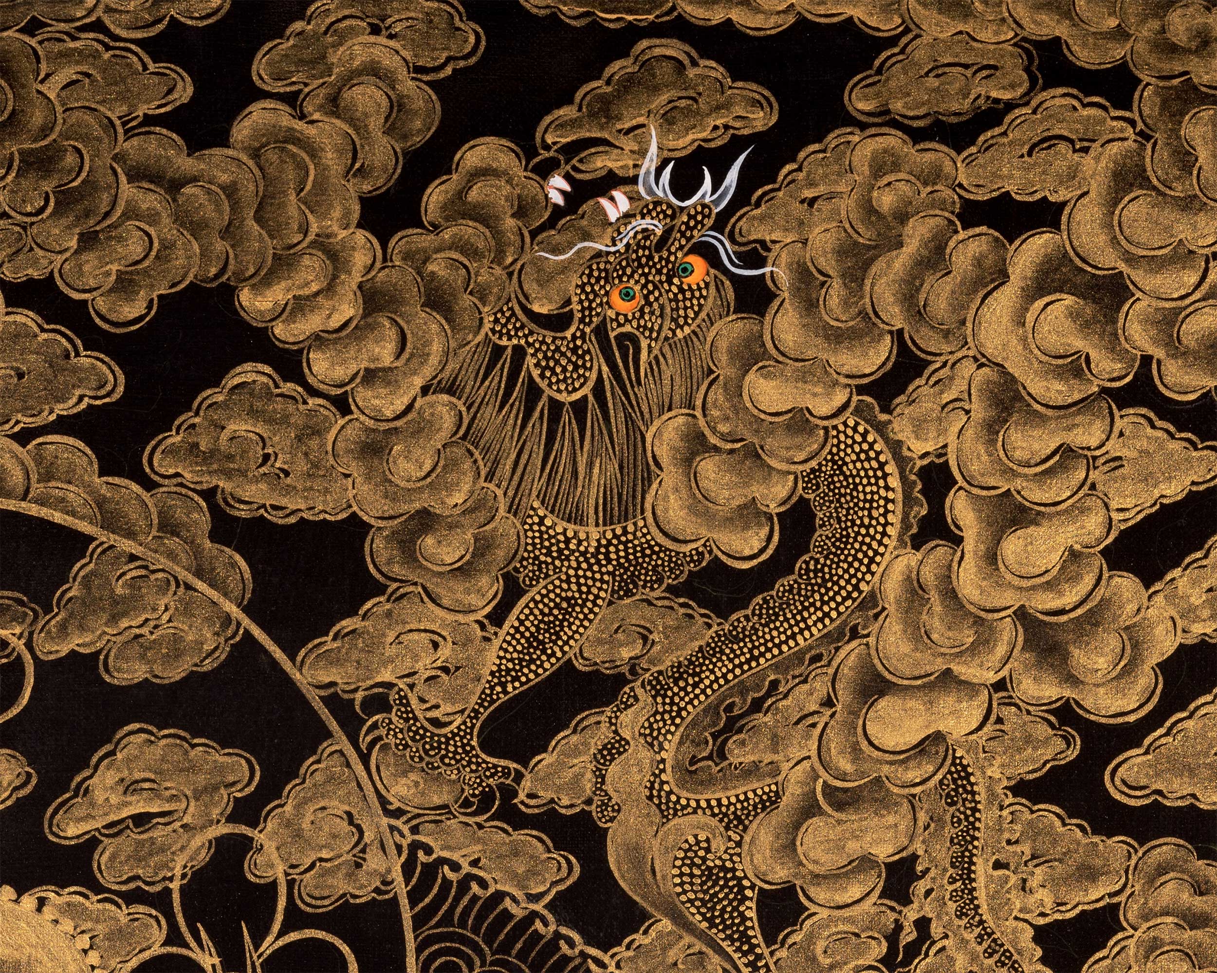 Tibetan Bhaisajyaguru, Healing Buddha Thangka | Buddha for Spiritual Wellness