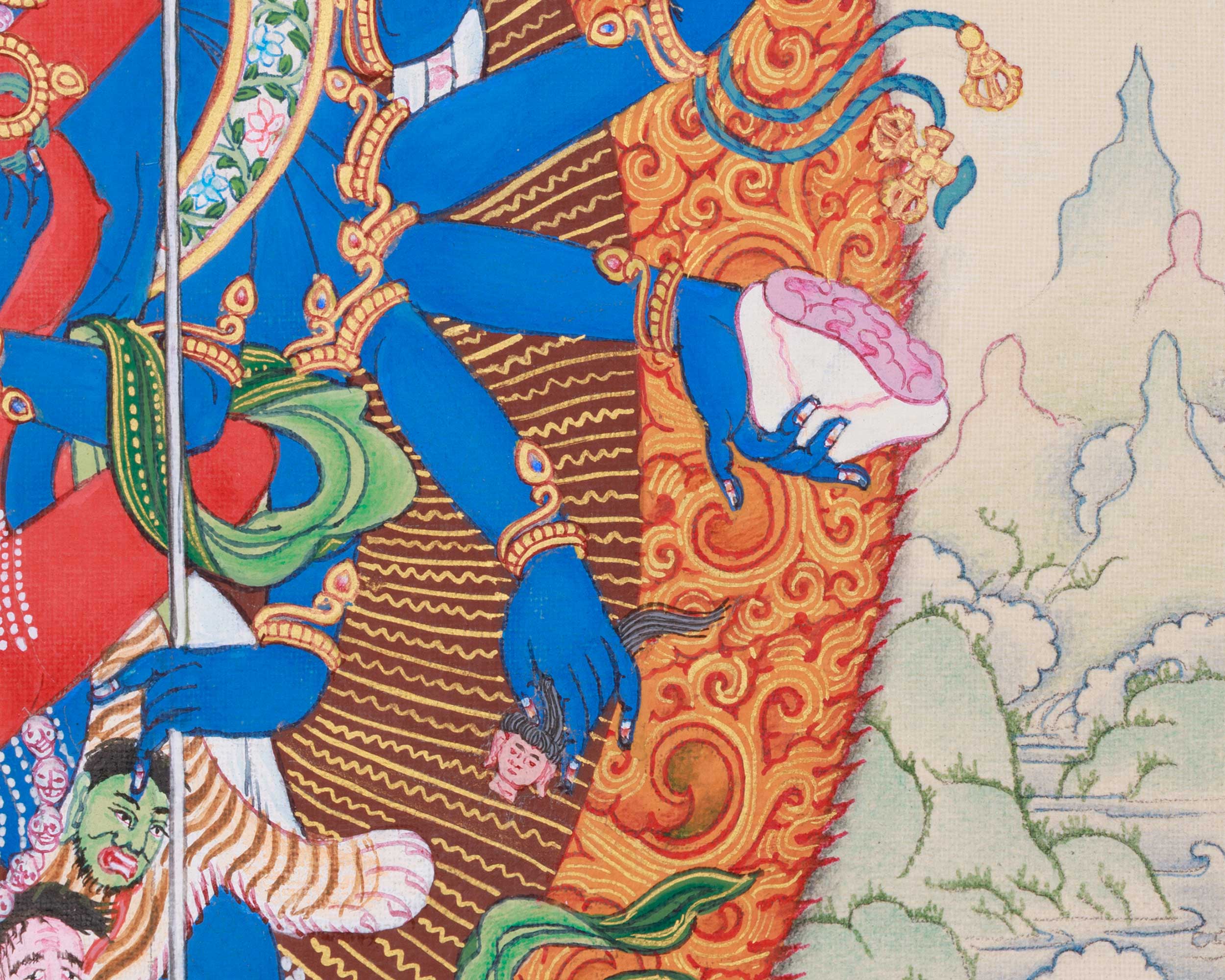 12 Armed Chakrasamvara | Sacred Tantric Deity | The Union of Compassion and Wisdom