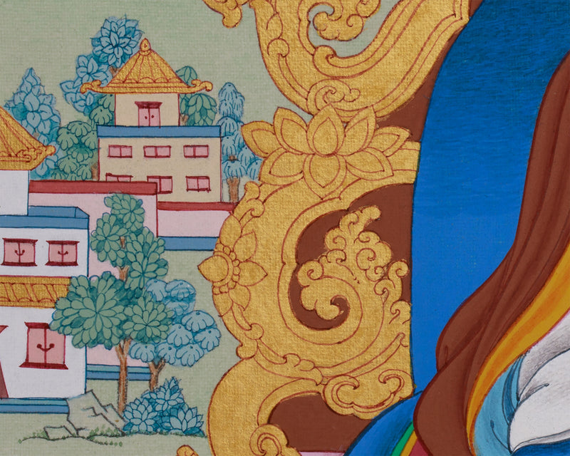 Guru Marpa Lotsawa Thangka | A Portrayal of the Great Translator