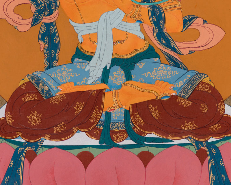 The Three Enlightened Bodhisattvas | Manjushri, Avalokiteshvara & Vajrapani